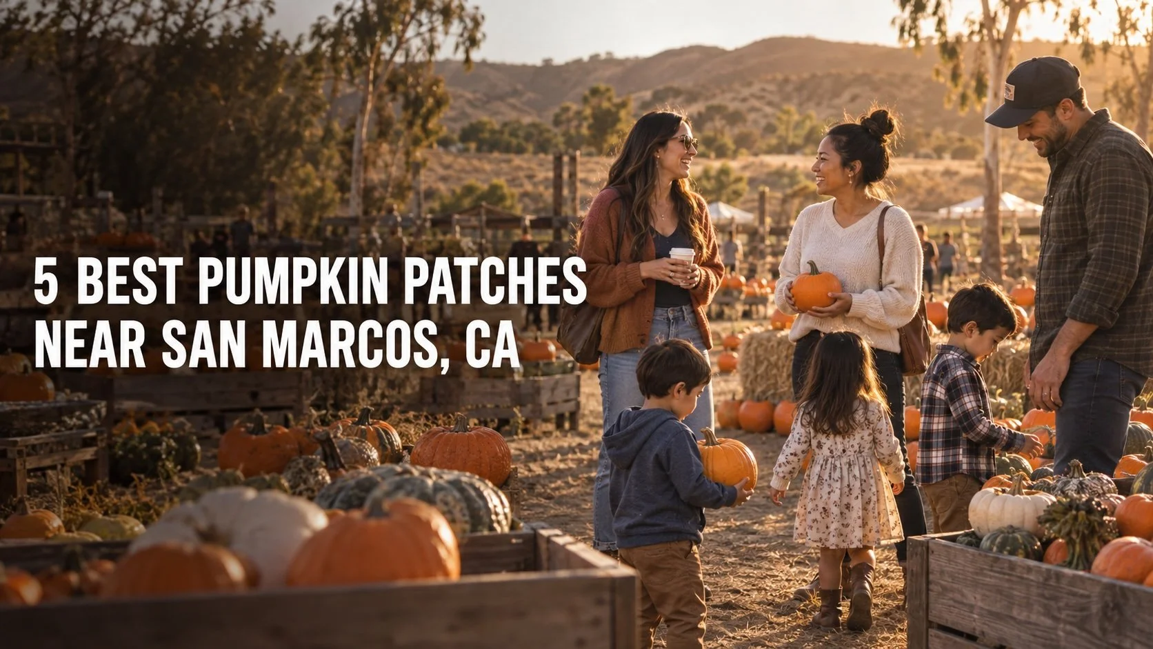 5 Best Pumpkin Patches Near San Marcos, CA for Fall Family Fun
