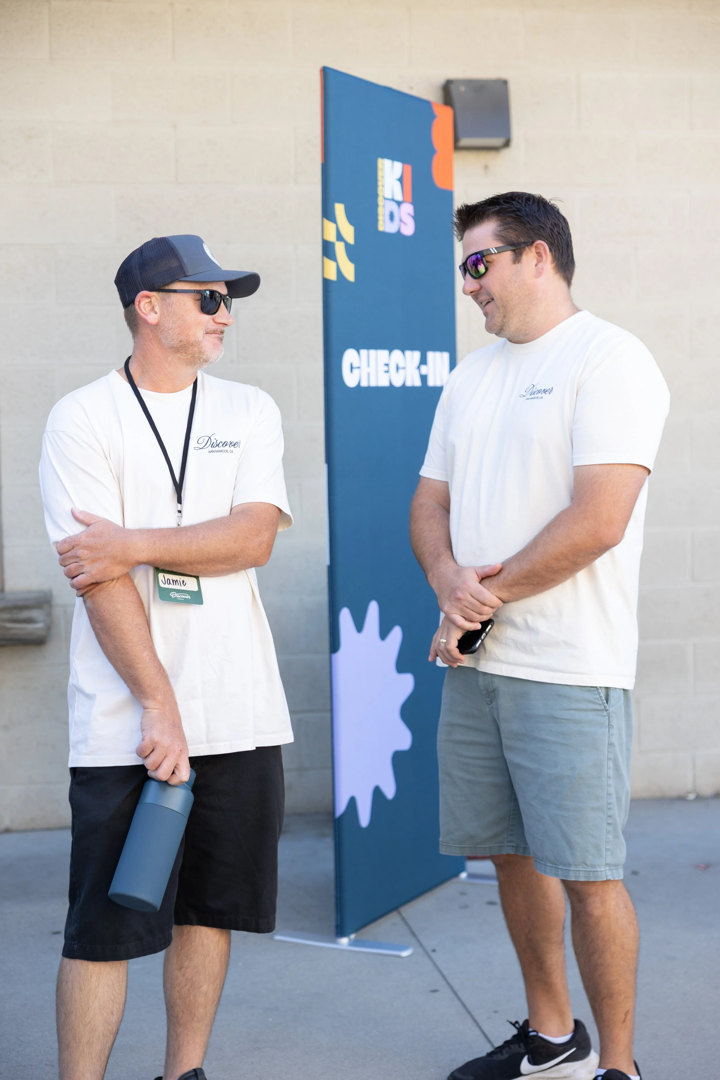 Our load in and load out teams help set up and take down Sunday mornings as we are a mobile church at a high school.