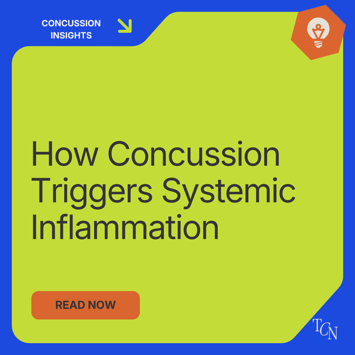 How Concussion Triggers Systemic Inflammation.