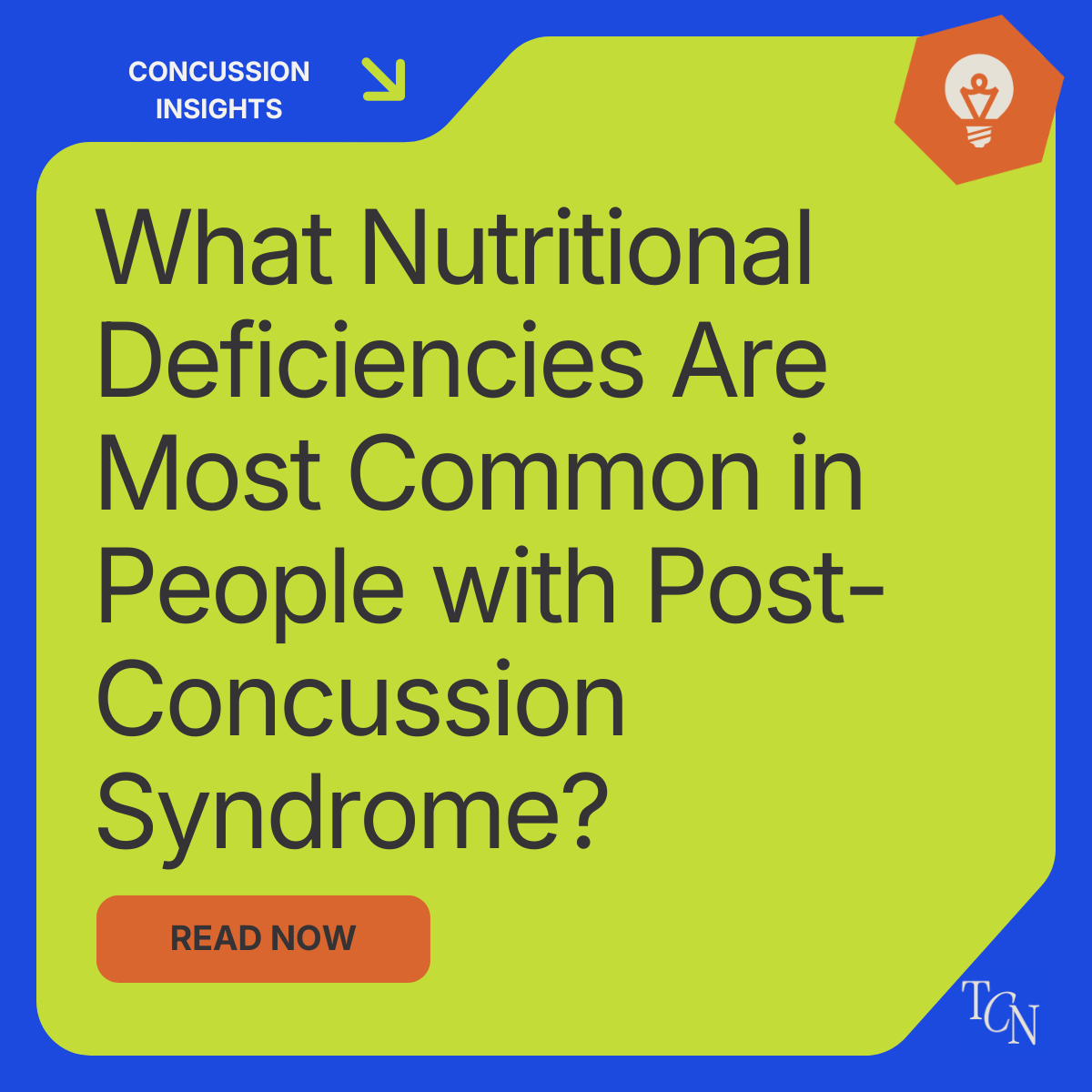 What Nutritional Deficiencies Are Most Common in People with Post-Concussion Syndrome?