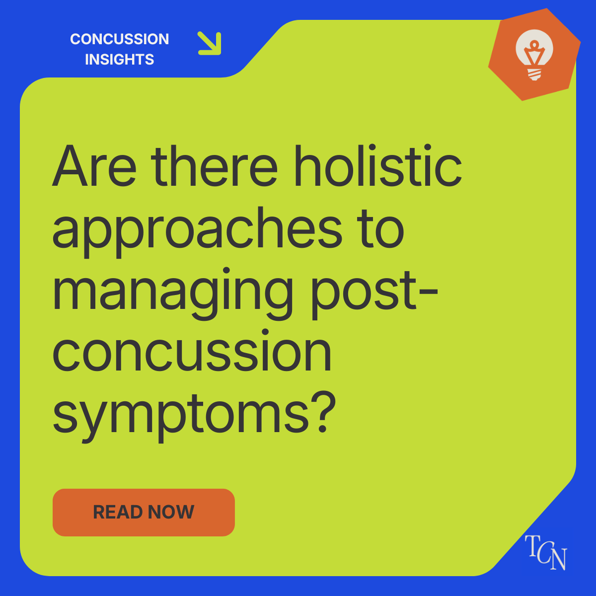 Are there holistic approaches to managing post-concussion symptoms?
