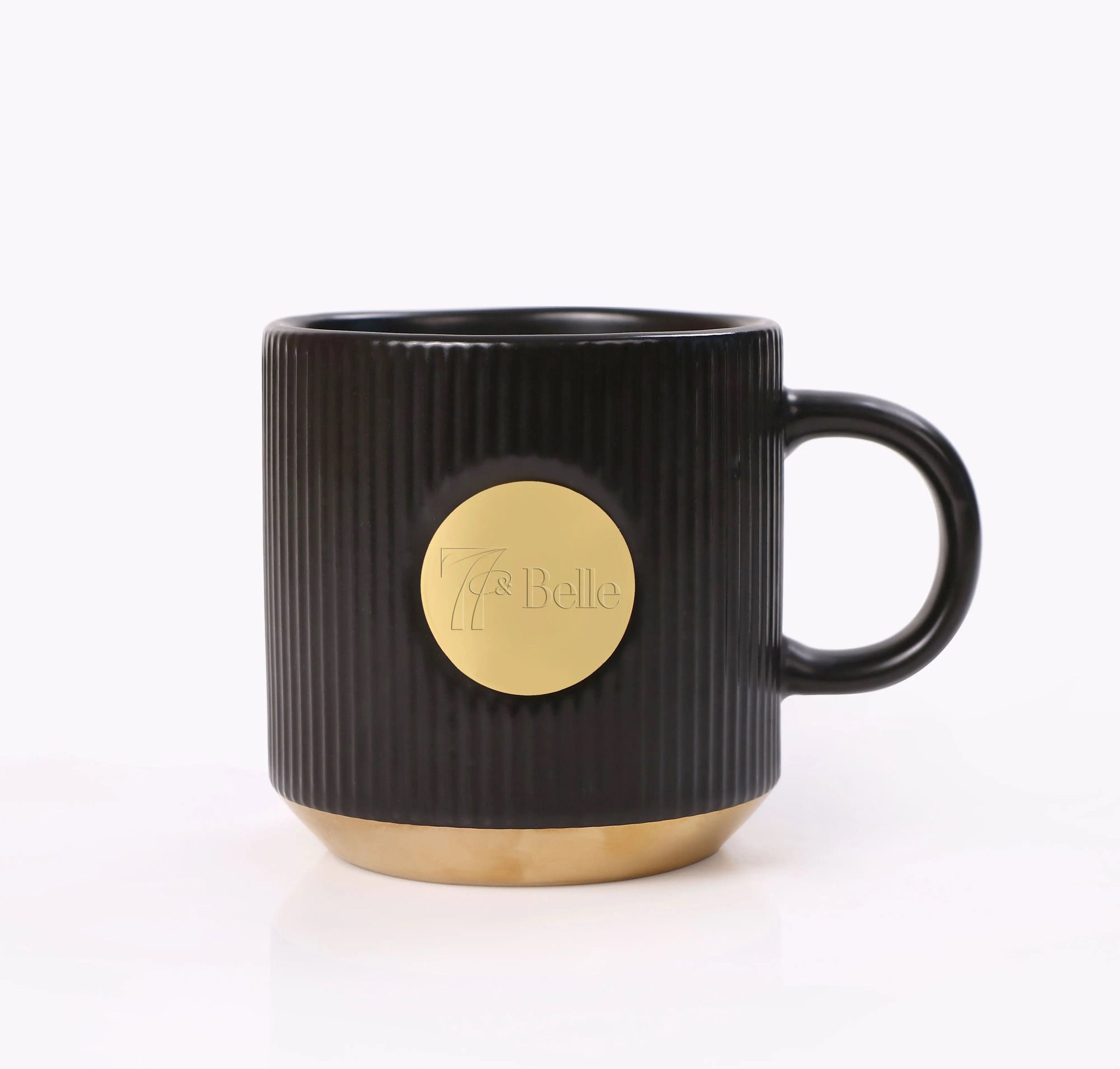Black Coffee Mug