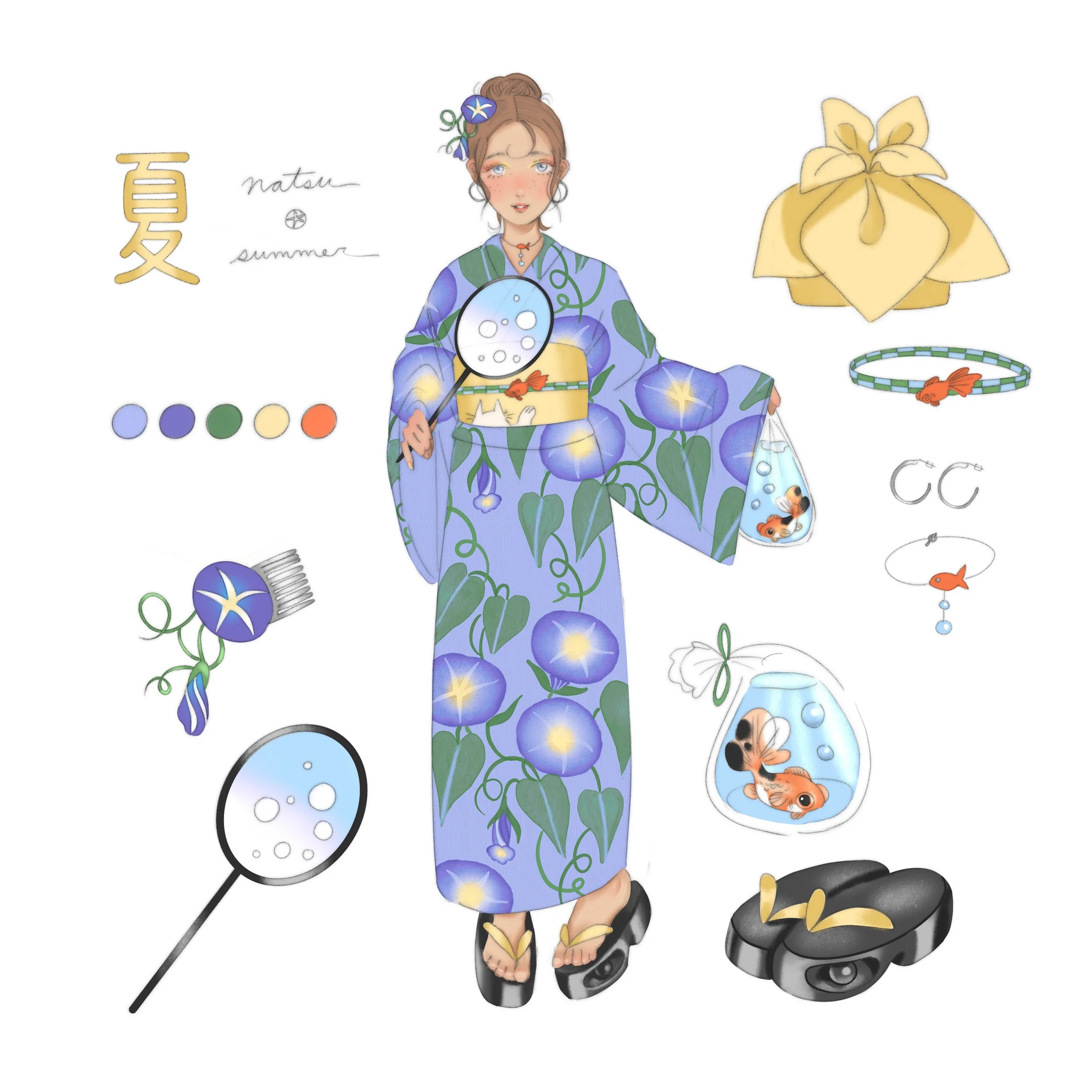 Kimono Series: Summer - Digital 2025