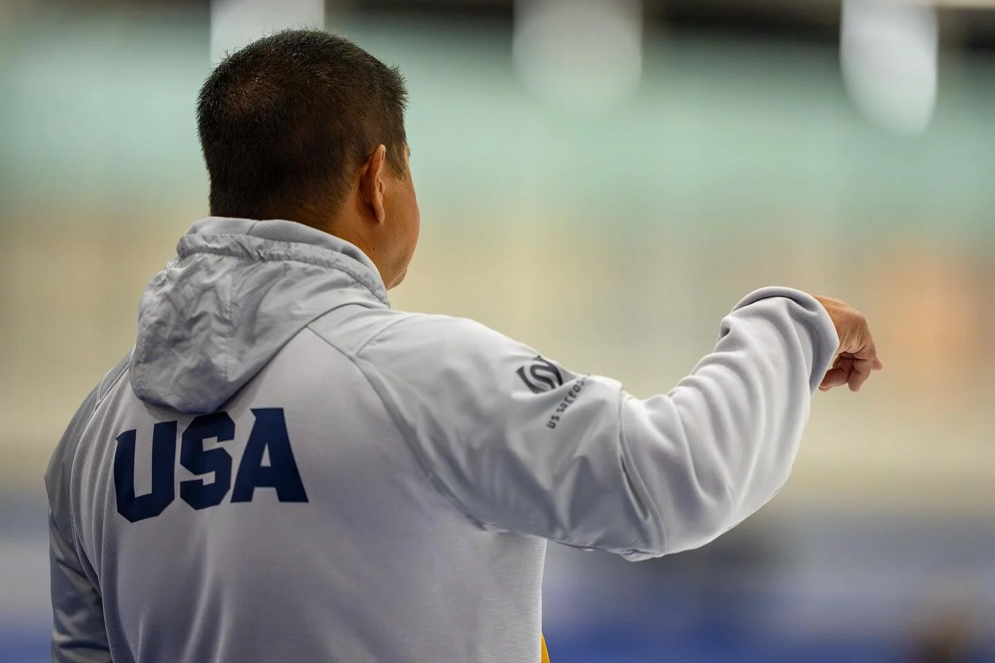Team USA training at the @utaholympicoval