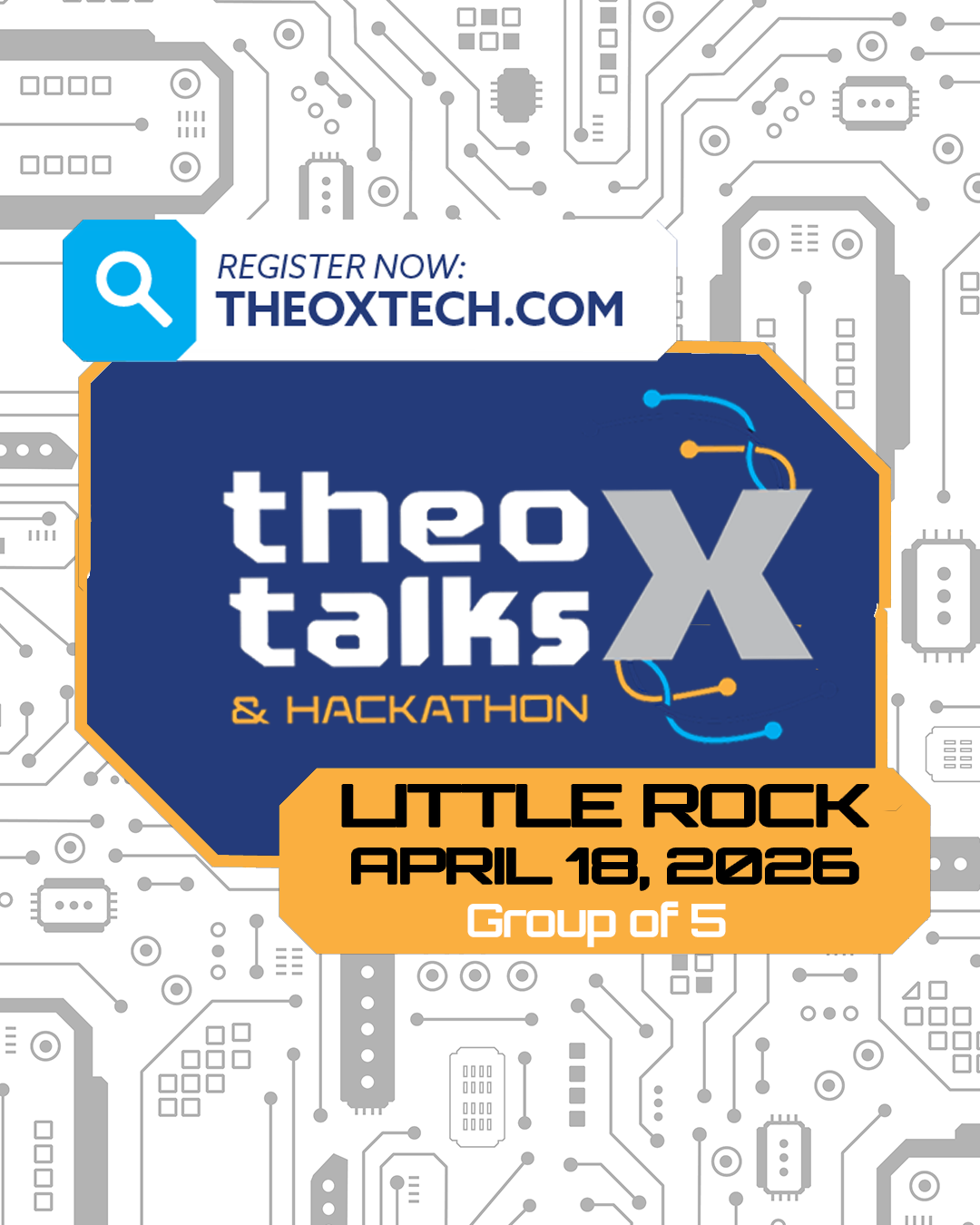 2026 Little Rock TheoxTalks  (Group of 5)