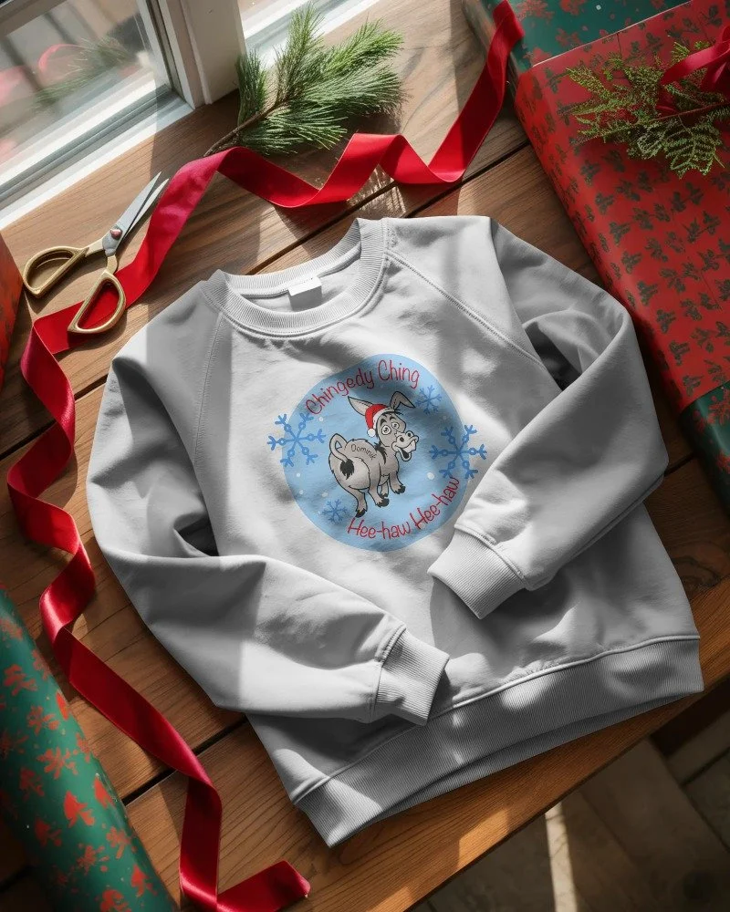 Dominik The Donkey Ugly Sweater