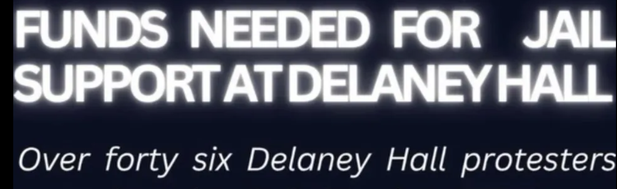 Image about Jail support Delaney Hall