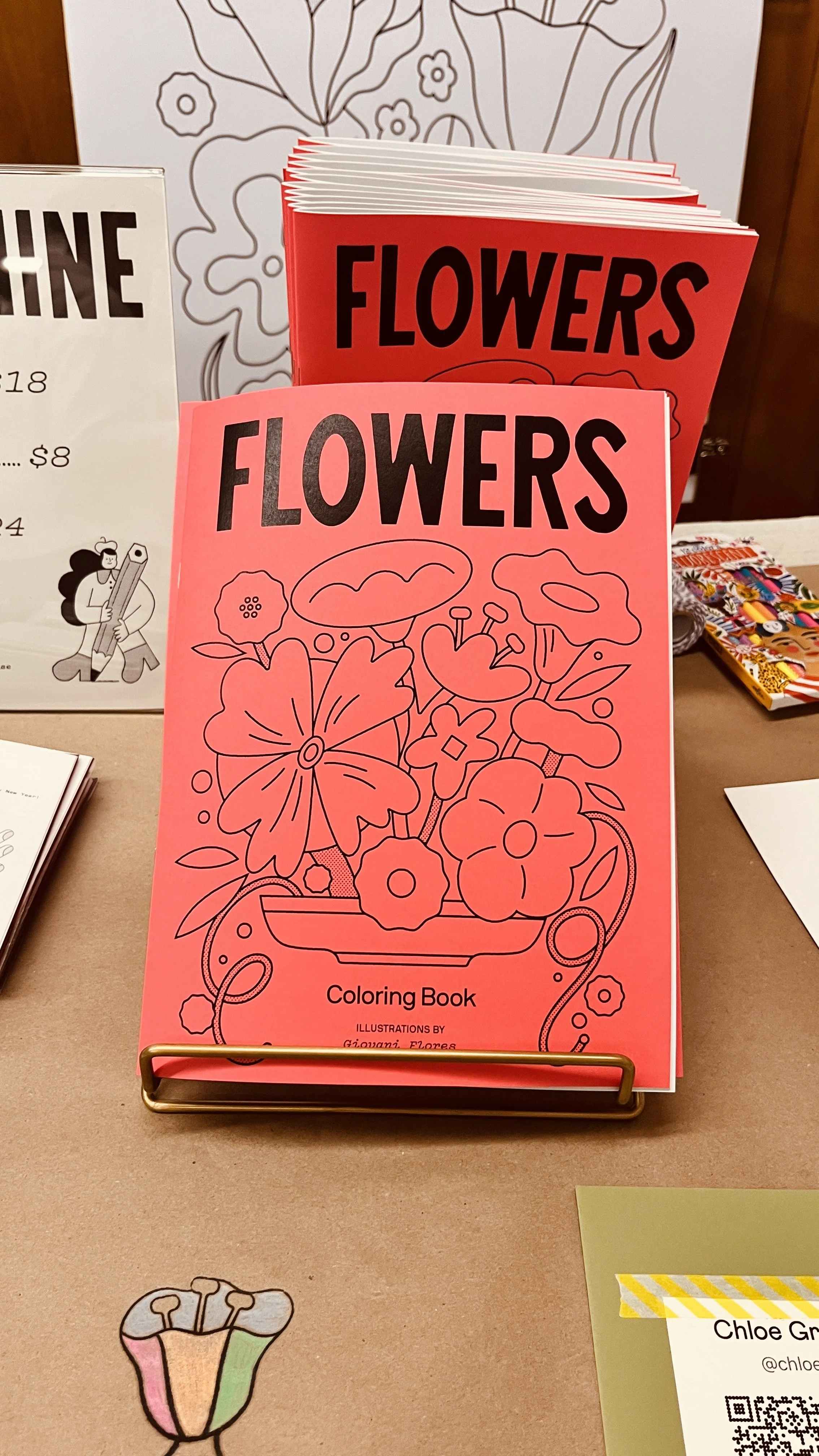 Flowers • Coloring Book