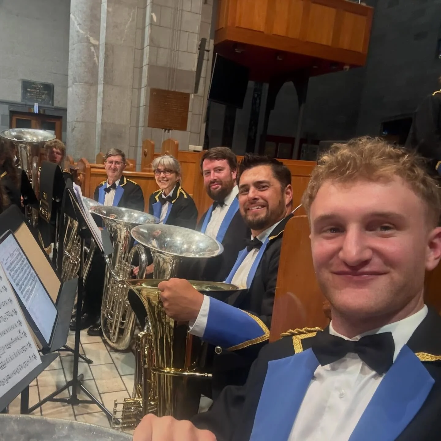 A great evening with this crew!