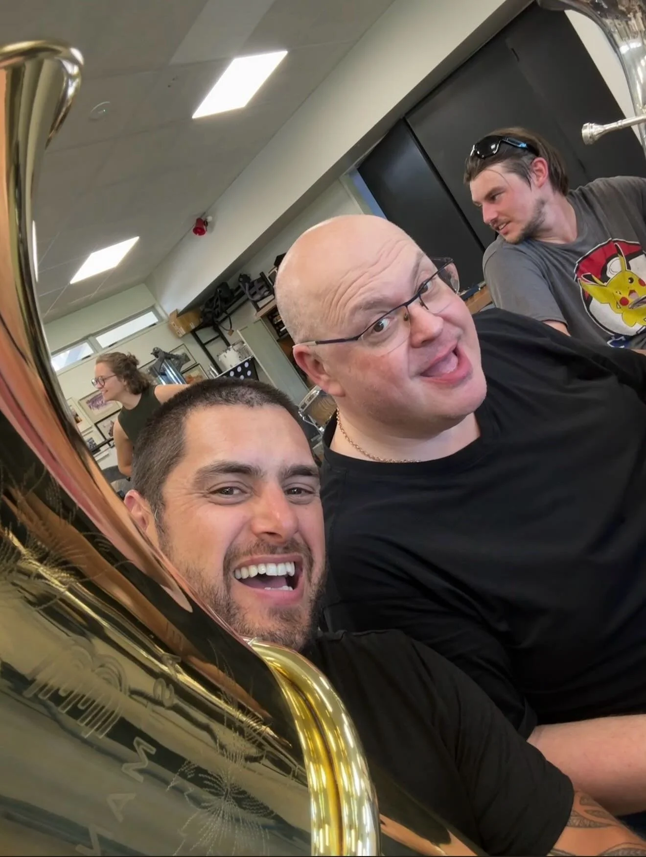 Great rehearsal weekend and an absolute pleasure to be spending time with @northshorebrass as we gear up for the upcoming National Brass Band competition. 💪🔥🤘🏻