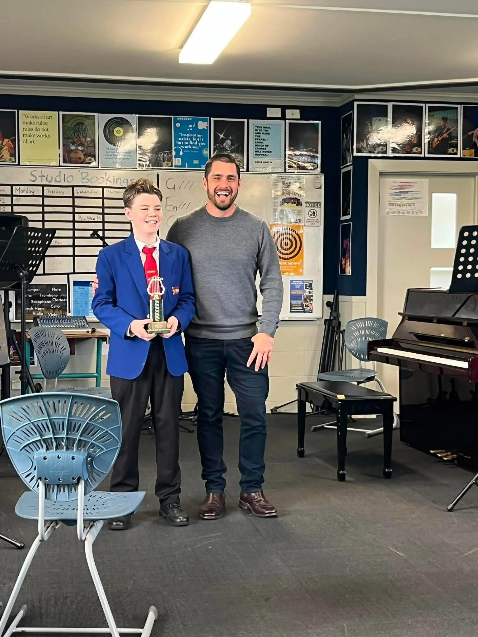 It was a real privilege to adjudicate some outstanding solo performances. Every competitor brought commitment, preparation, and musicianship to the stage, making it an enjoyable and rewarding experience.

To top it all off, it was fantastic to perfor