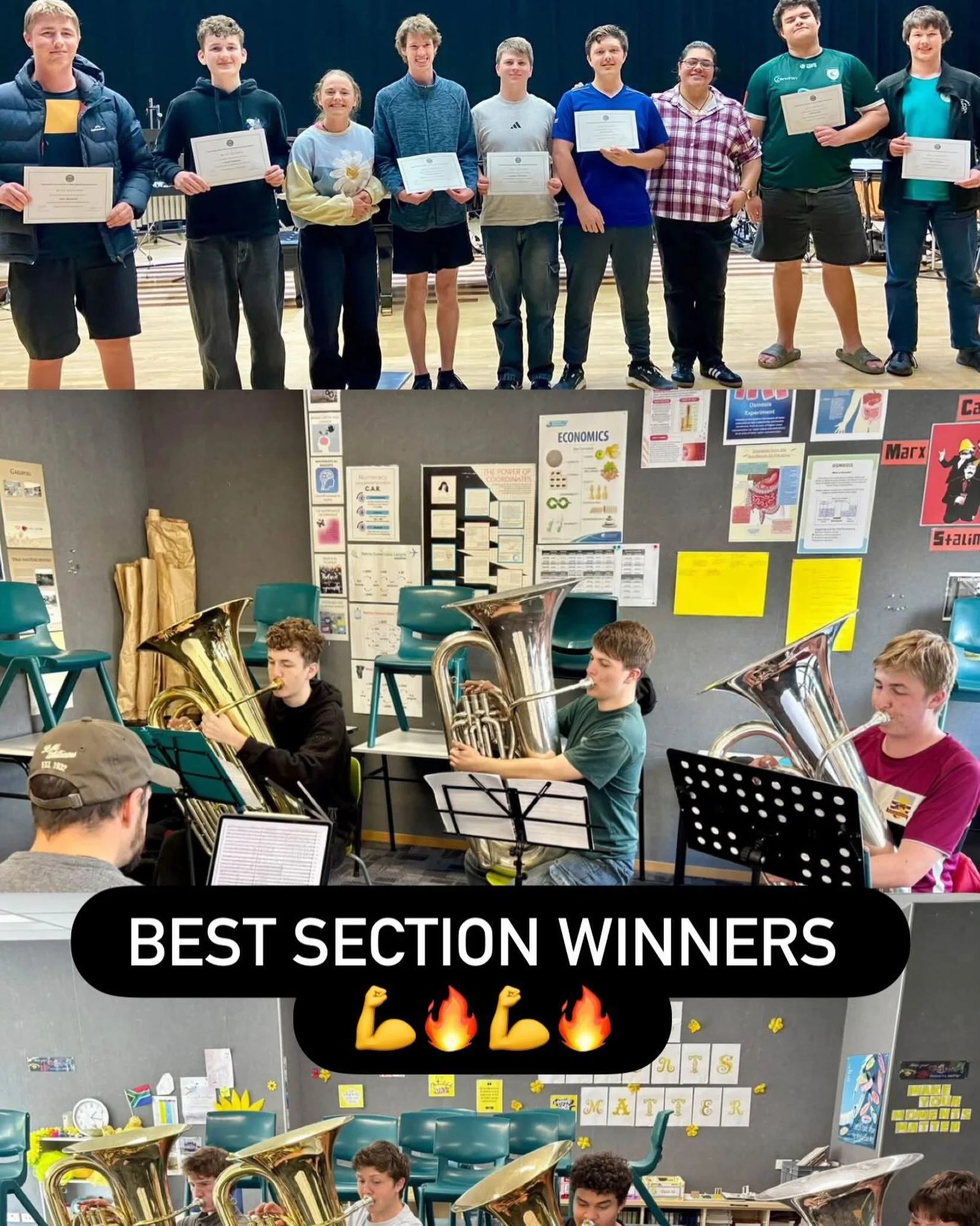 It was an honour to work with these fine tubist at the National Secondary Schools Brass Band! They came prepared, played exceptionally awesome and made me laugh so much it hurt! Congratulations team - you guys rock 🤘🏻