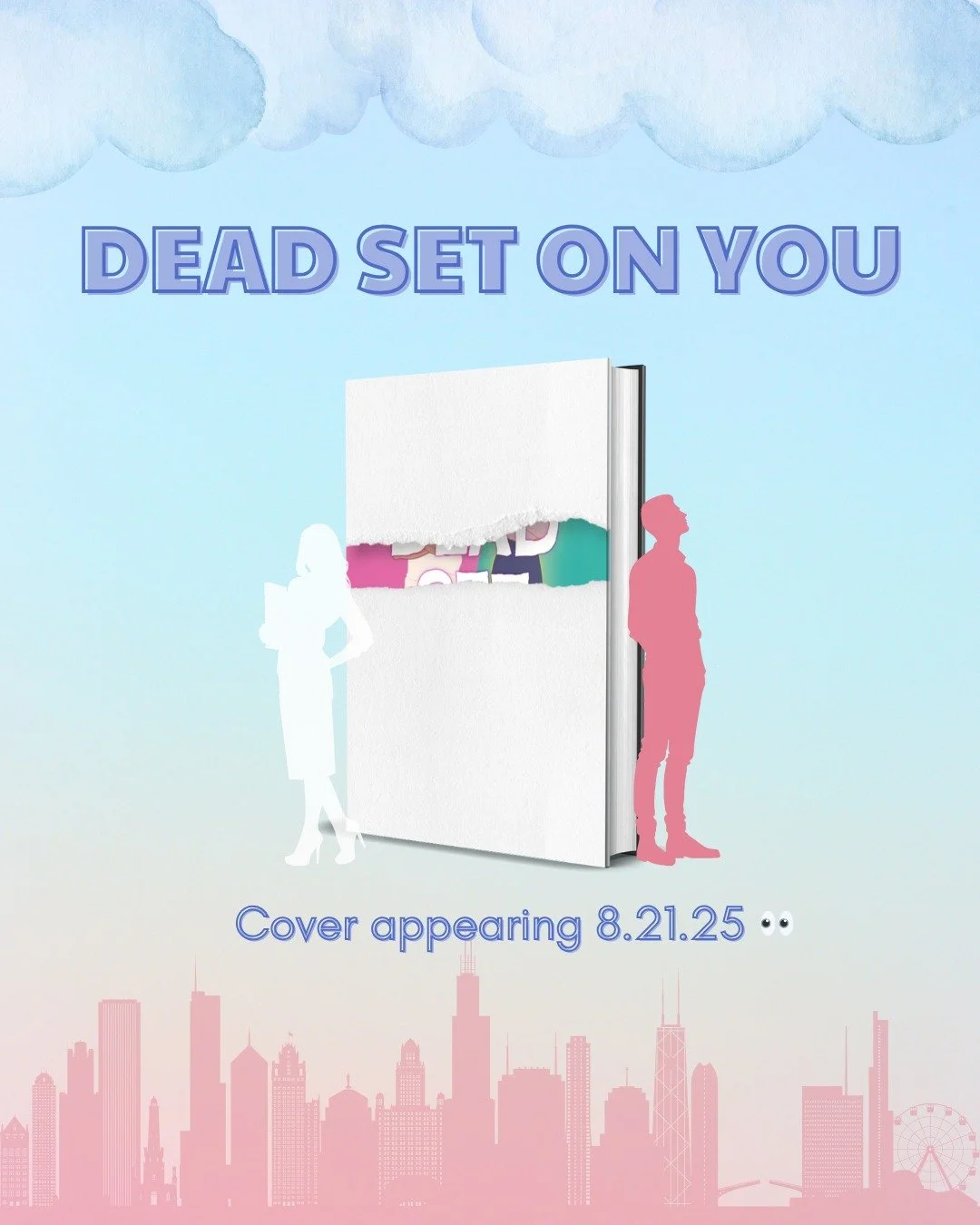 One ghost. One rival. One cover reveal.

Tomorrow, Dead Set on You goes live(&hellip;ish). 👻

#paranormalromance #romancebook #contemporaryromance #romcom #romanticcomedy #deadsetonyou #bookrec #bookclubs #romancebooks #enemiestolovers #rivalstolove