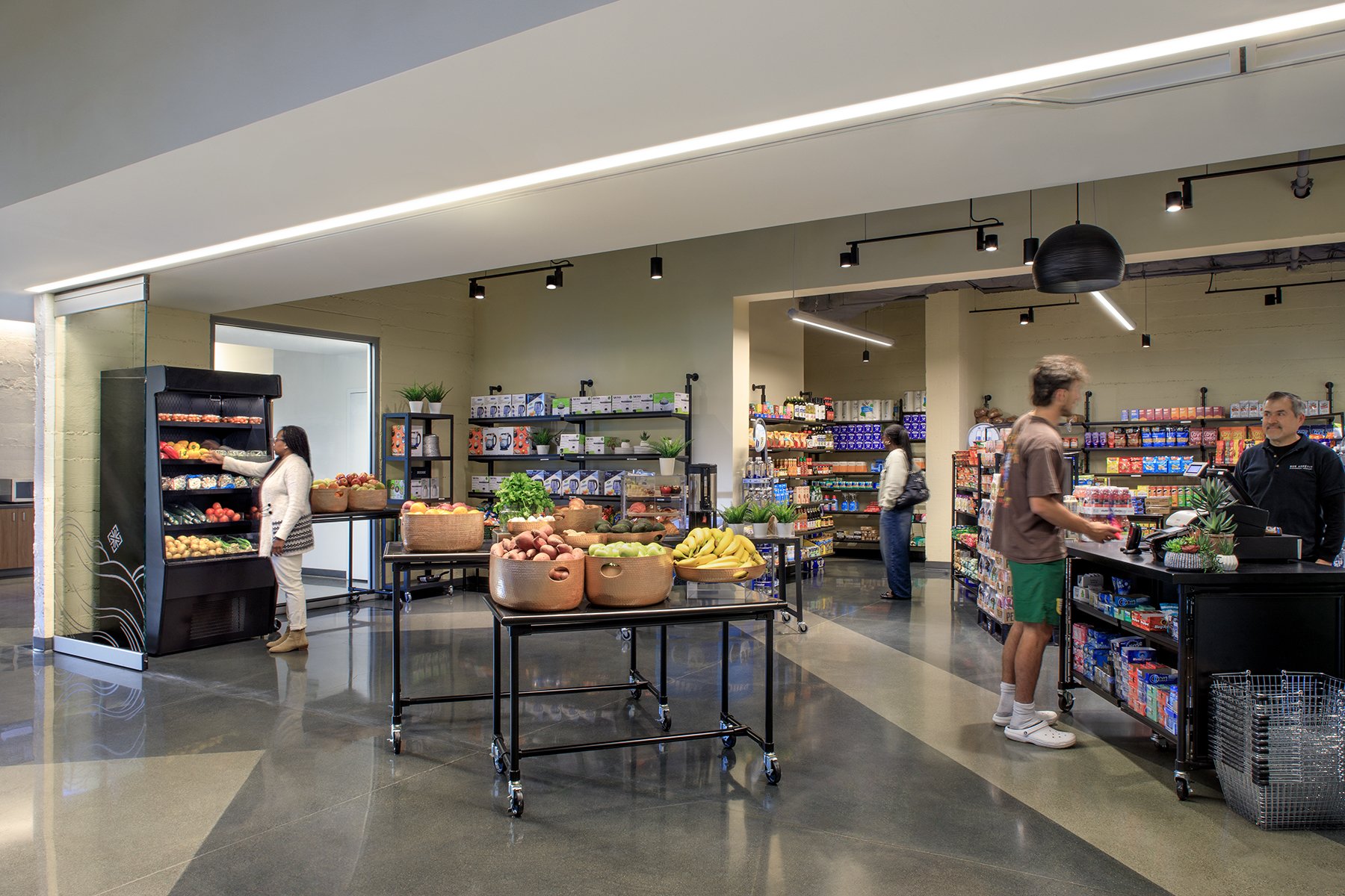 USF Dining Hall and Koret Lounge by Field Paoli