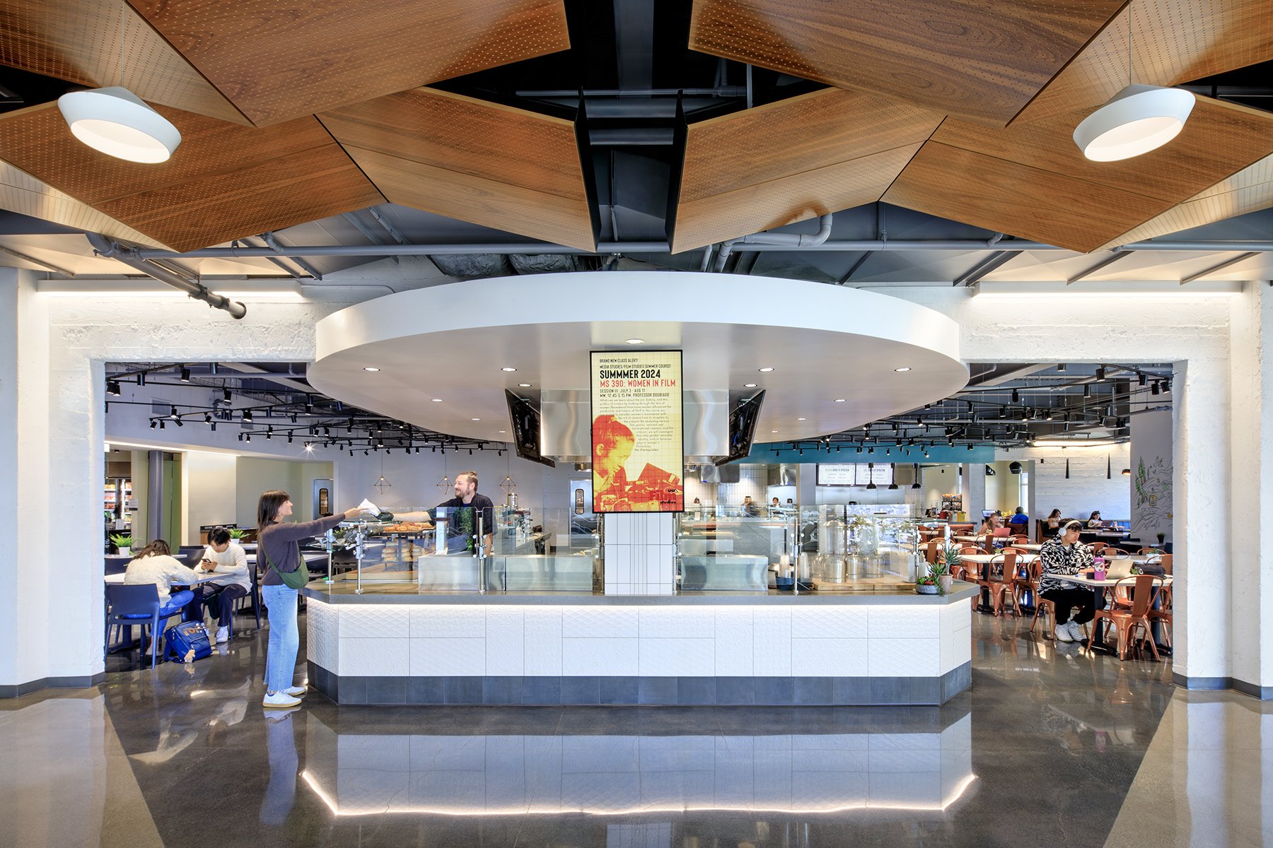 USF Dining Hall and Koret Lounge by Field Paoli