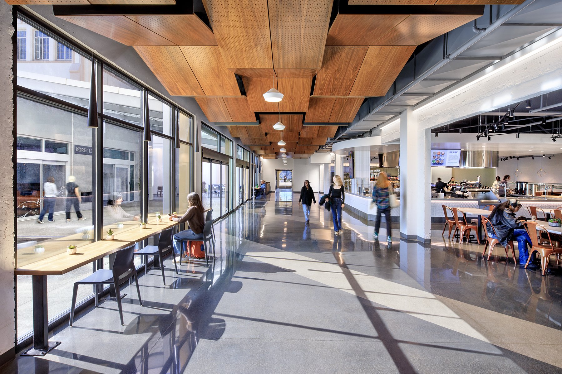 USF Dining Hall and Koret Lounge by Field Paoli