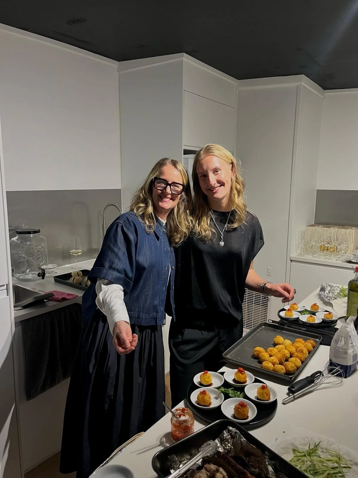 to mum, and now business partner,

before this became a business, it was just us in the kitchen.
you taught me that food was never only about eating &mdash; it was about caring for people, bringing everyone together, and making a home feel warm. with