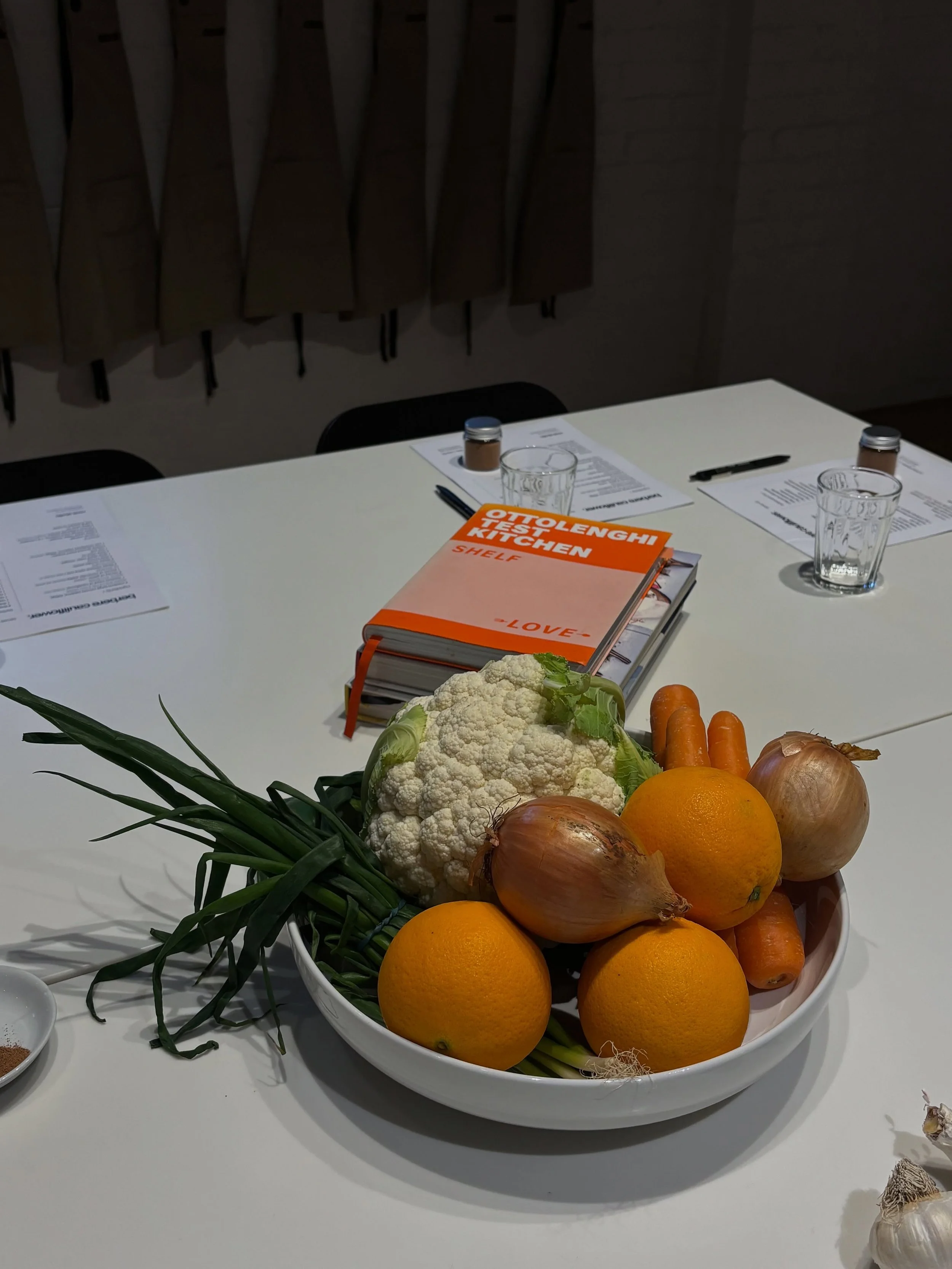 some fav moments for our recent ottolenghi inspired class&hellip;

you know it&rsquo;s the real deal when you whip out 12 spice dishes 😅

missed out on this class? see what else we have coming up: