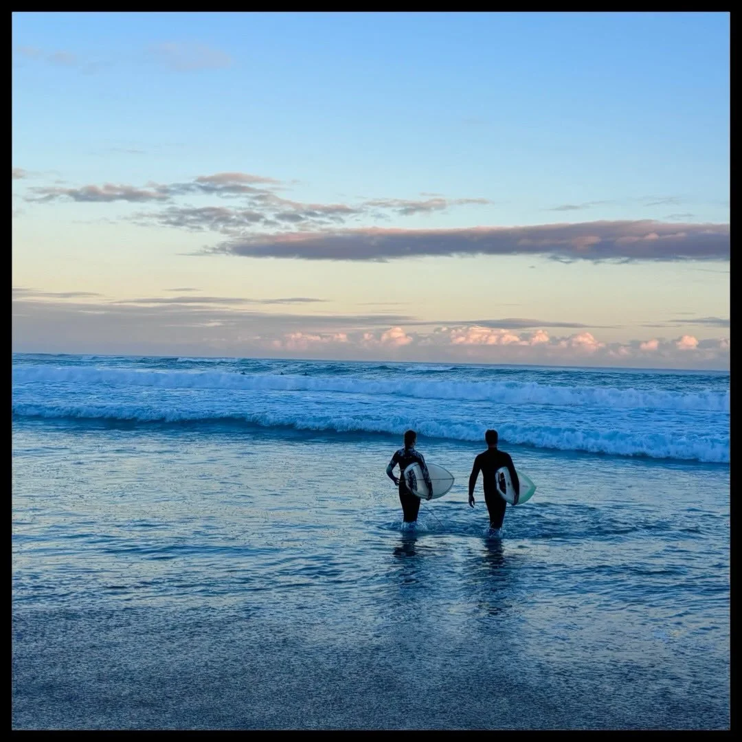 .
🩵LONG WEEKEND🩵 
 
Best day to hit the water am &amp; pm. Sunshine, blue skies, salty hair - life if good 😊 
 
#longweekend #sunsandsurf #family #islandlife #saltyhair