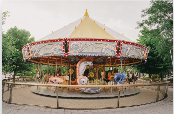 Free Rides Courtesy of Highland Street Foundation: The Greenway Carousel