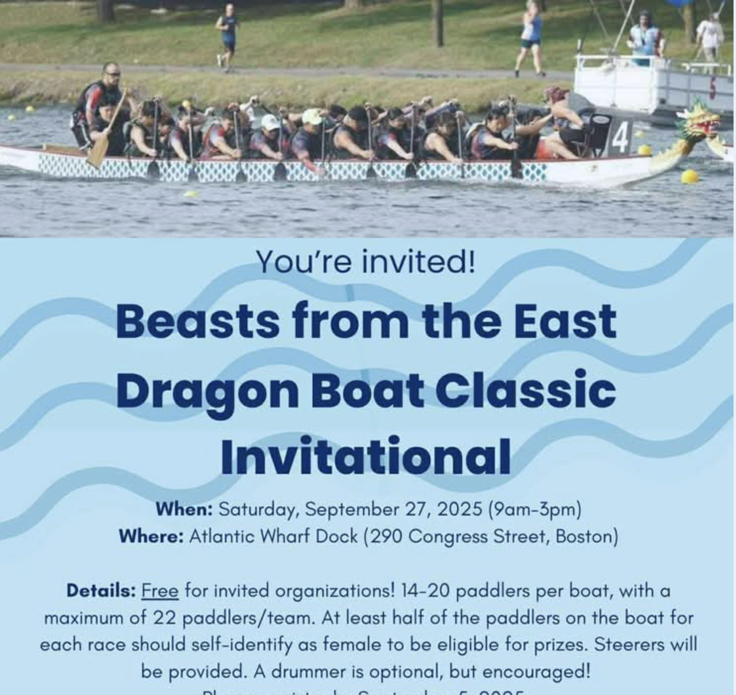 Beasts from the East: Dragon Boat