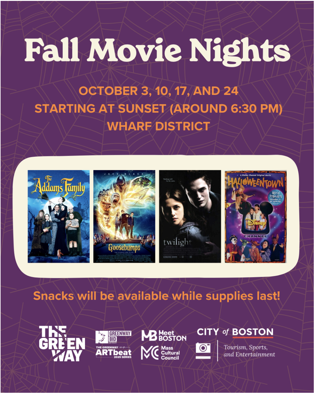 Fall Movie Nights