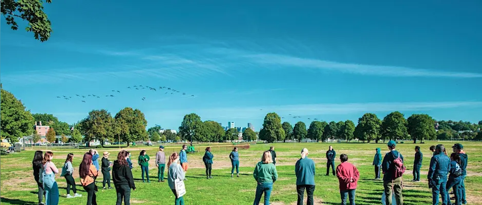 Moakley Park Cleanup 