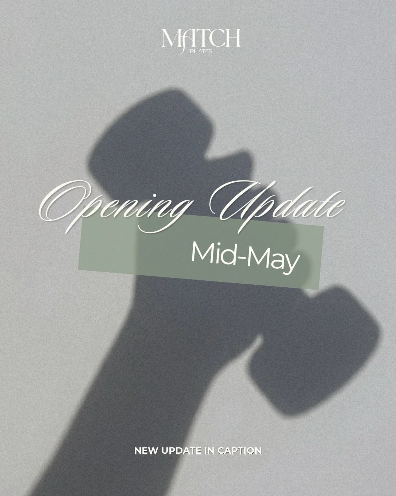UPDATE: We wanted to keep you guys in the loop 🤍
Our original May 1st opening date is now being pushed back, and we&rsquo;re still finalizing a new date (likely mid-may, but not confirmed yet). 🥹

We know the wait has been long, thank you for stick