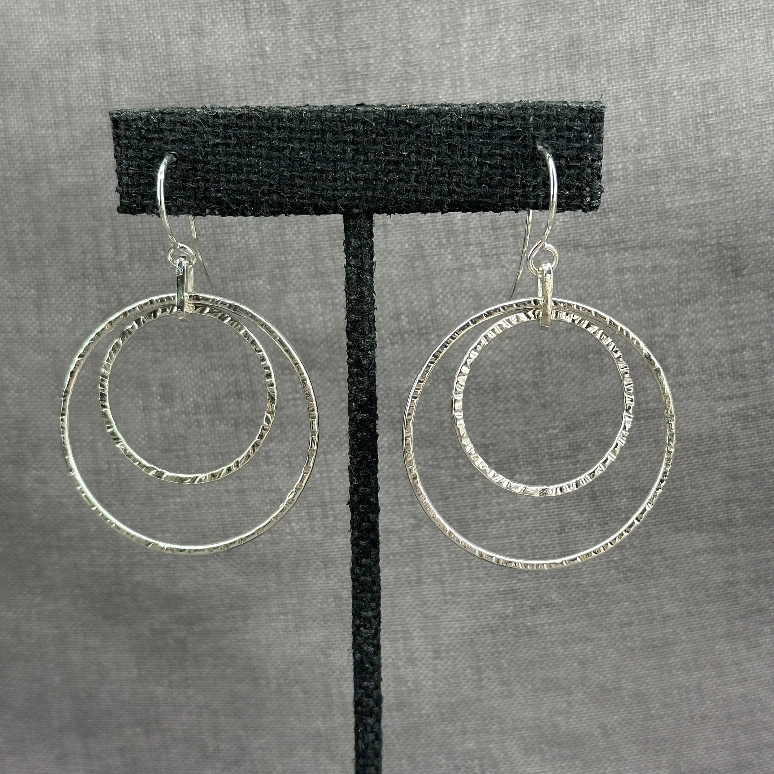 Double Circle Earrings