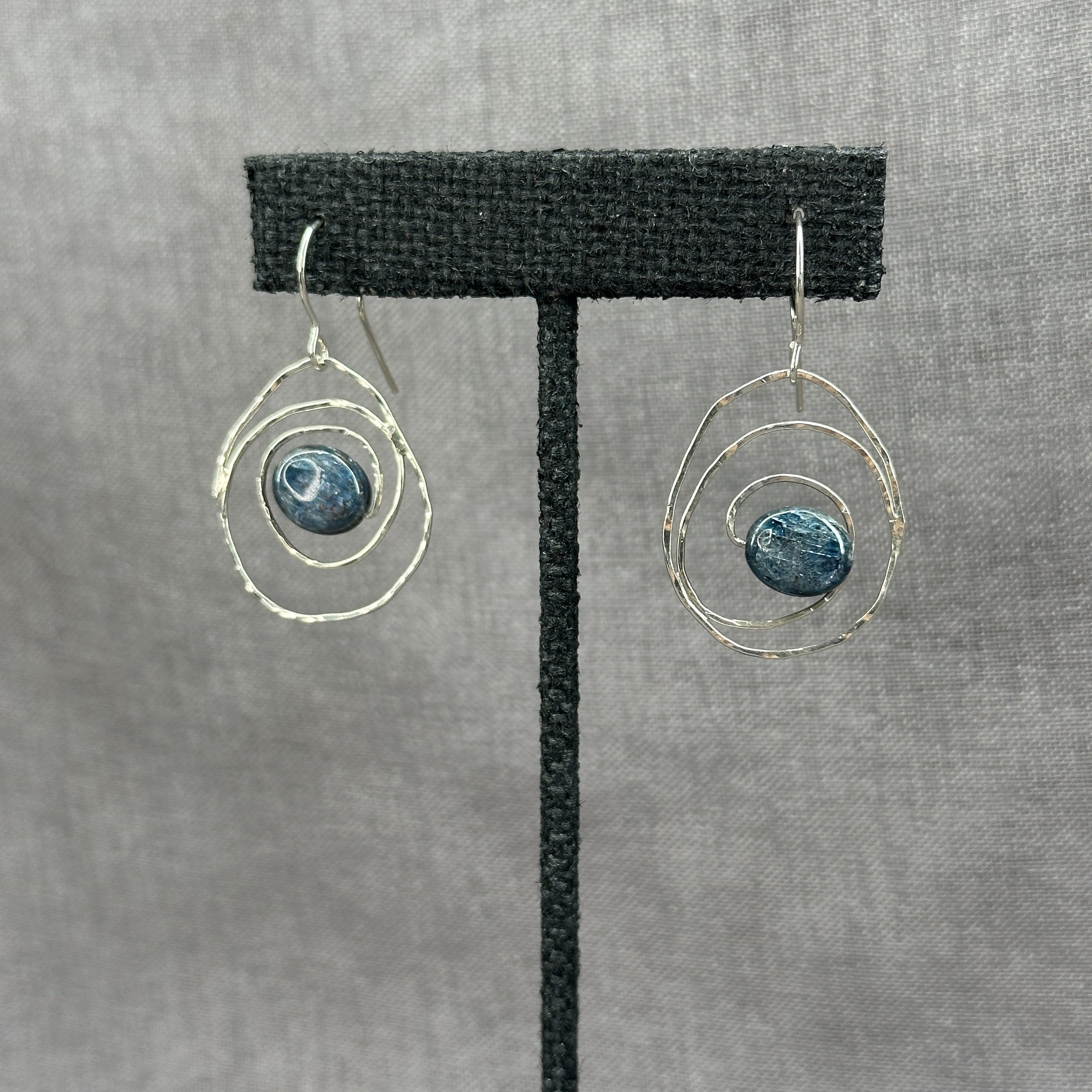 Ripple Kyanite Earrings