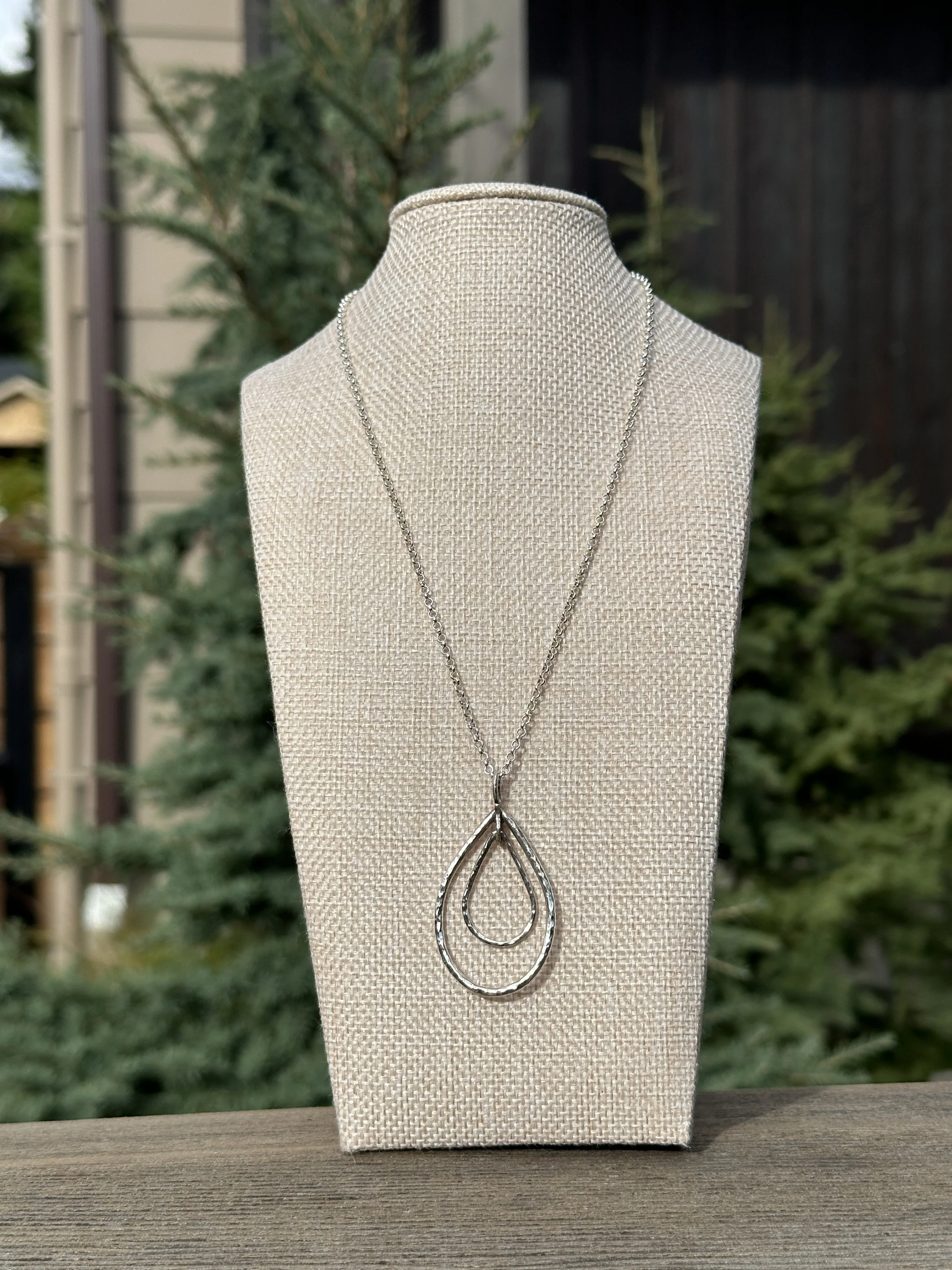 Nested Teardrop Pendant