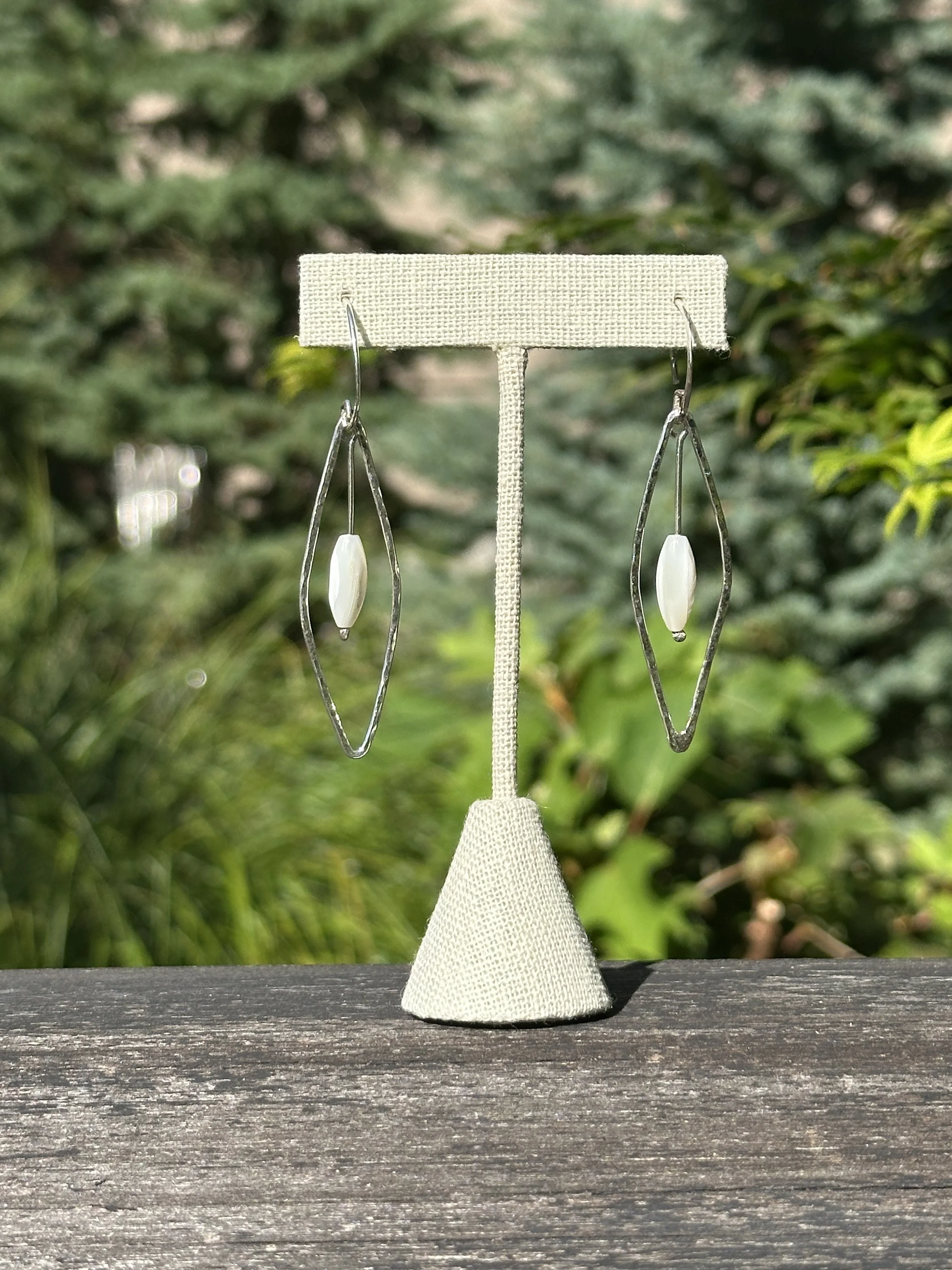 Pearl‑Glow Marquise Drops