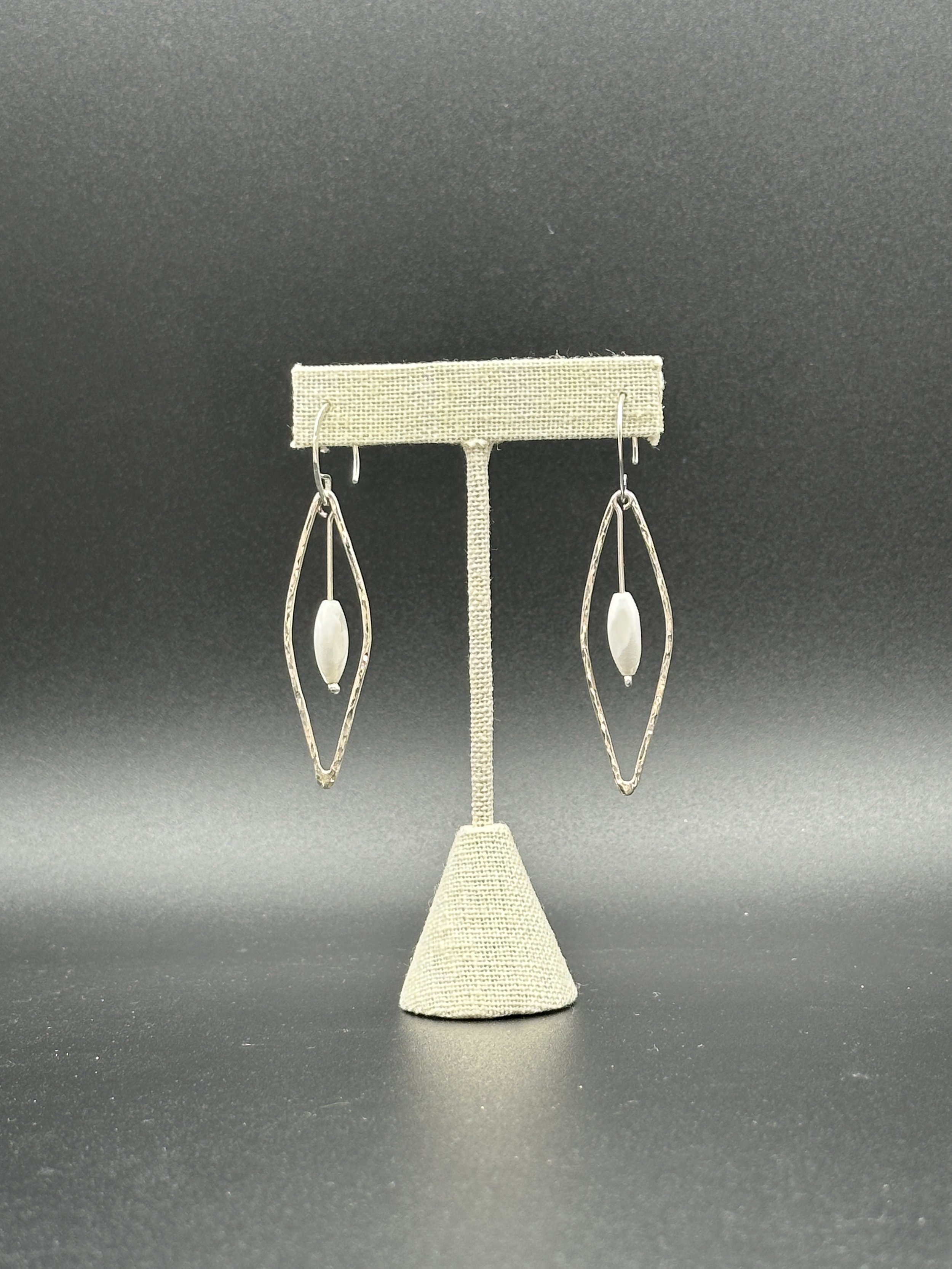 Pearl‑Glow Marquise Drops - Narrow