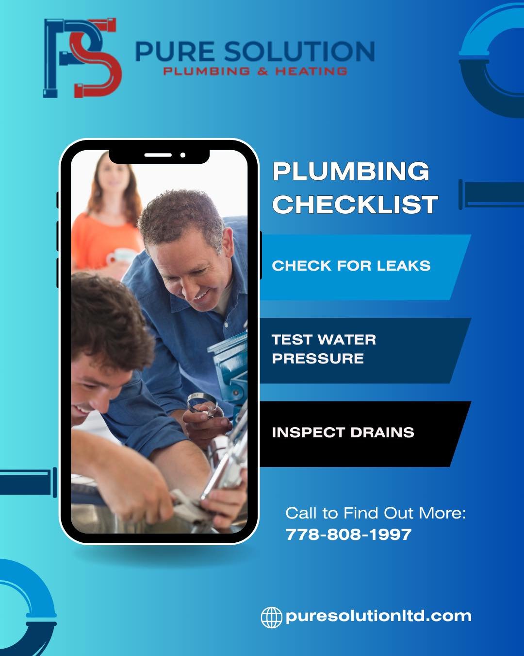 🌼💧 **Spring Plumbing Checklist!** 💧🌼

Spring is here, and it&rsquo;s the perfect time to give your plumbing system a little love! Here&rsquo;s a handy checklist to keep your home in top shape:

1️⃣ **Check for leaks**: Inspect faucets, pipes, and