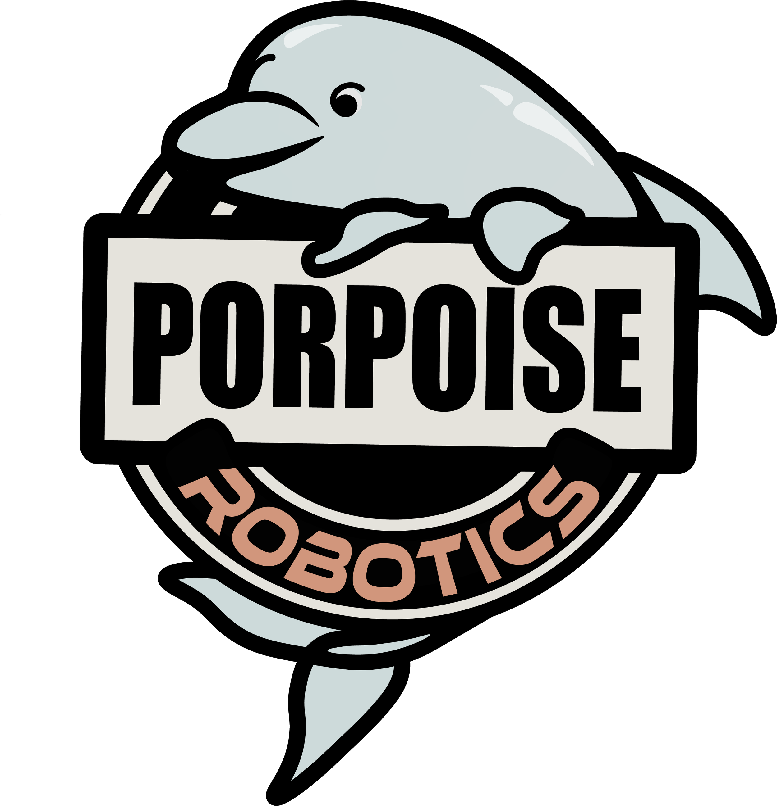 Logo completed for Porpoise Robotics