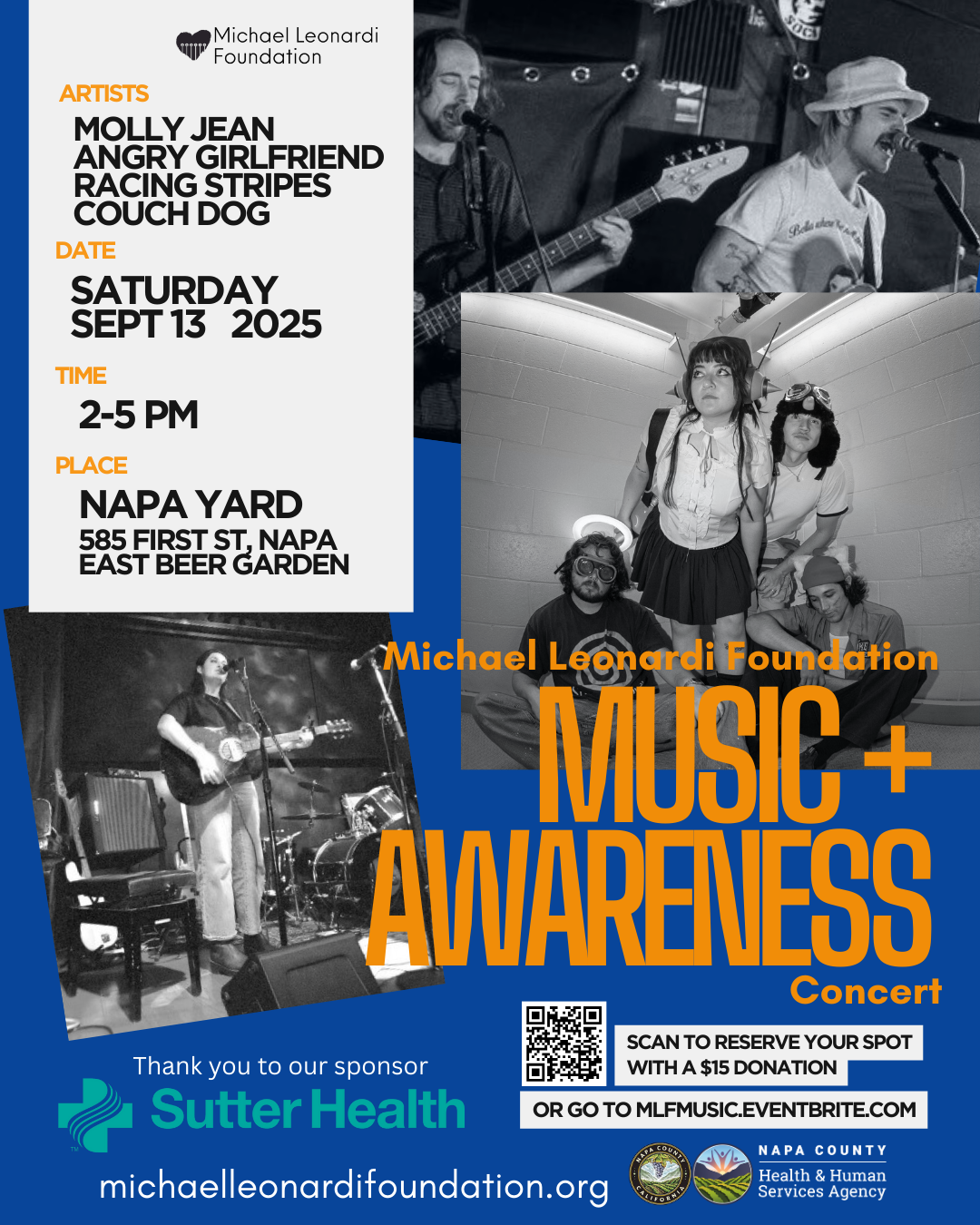 Michael Leonardi Foundation Music + Awareness Concert