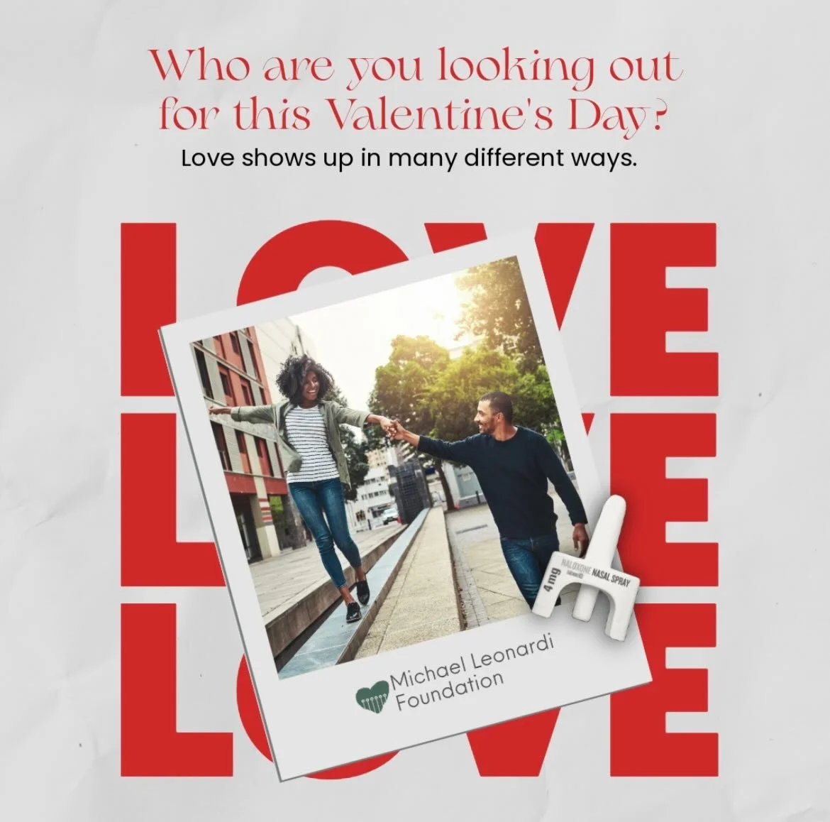 Who are you looking out for this Valentine&rsquo;s Day?

Valentine&rsquo;s Day isn&rsquo;t only about romance.  It&rsquo;s about the people we care about, friends, family, classmates, coworkers, and community.

Looking out for someone can be as simpl