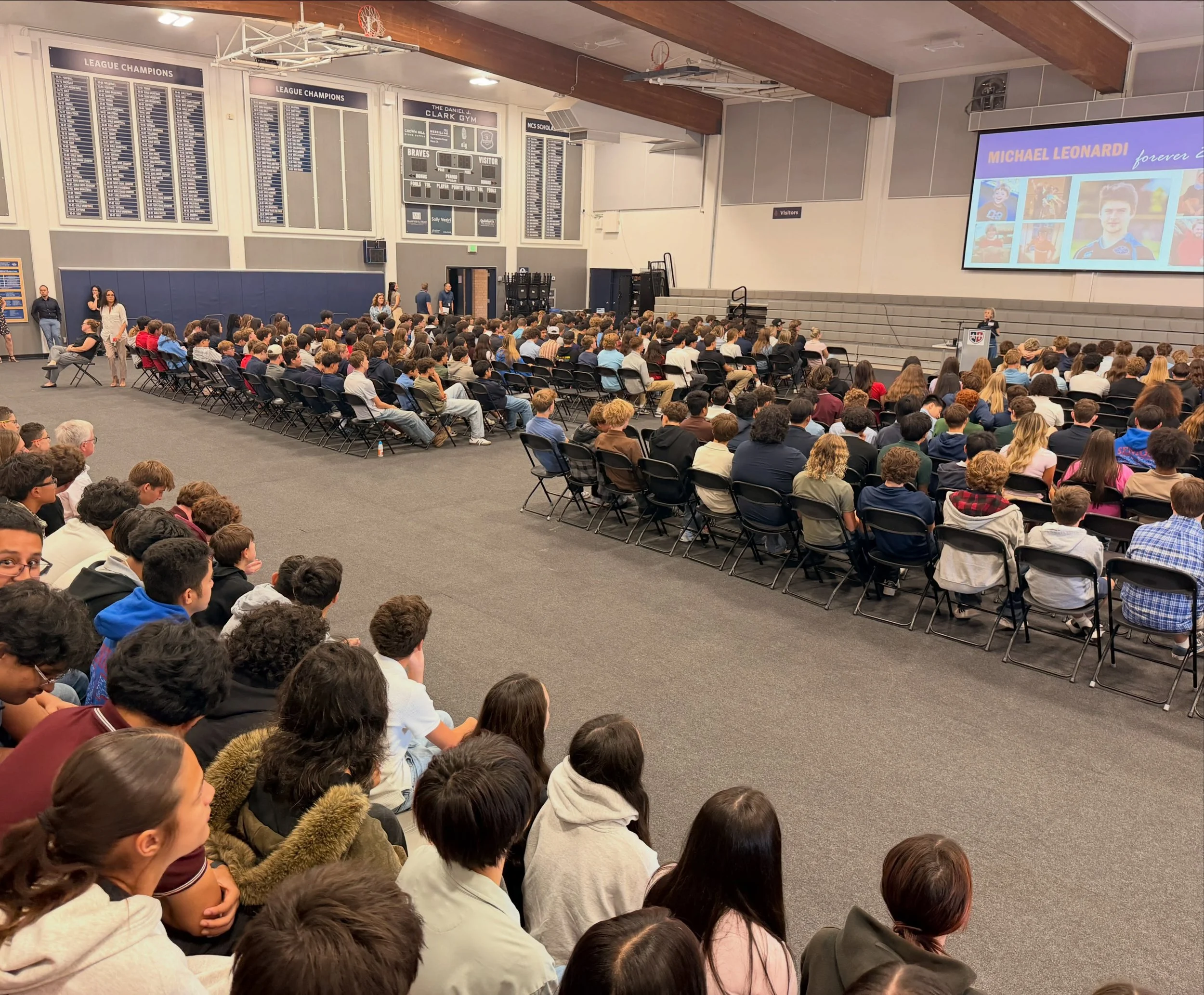 Last week, we had the opportunity to speak with 670 students at @justinsiena High School about the dangers of illicit fentanyl and other emerging substances, the importance of awareness, education, and making informed choices.

Thank you for welcomin