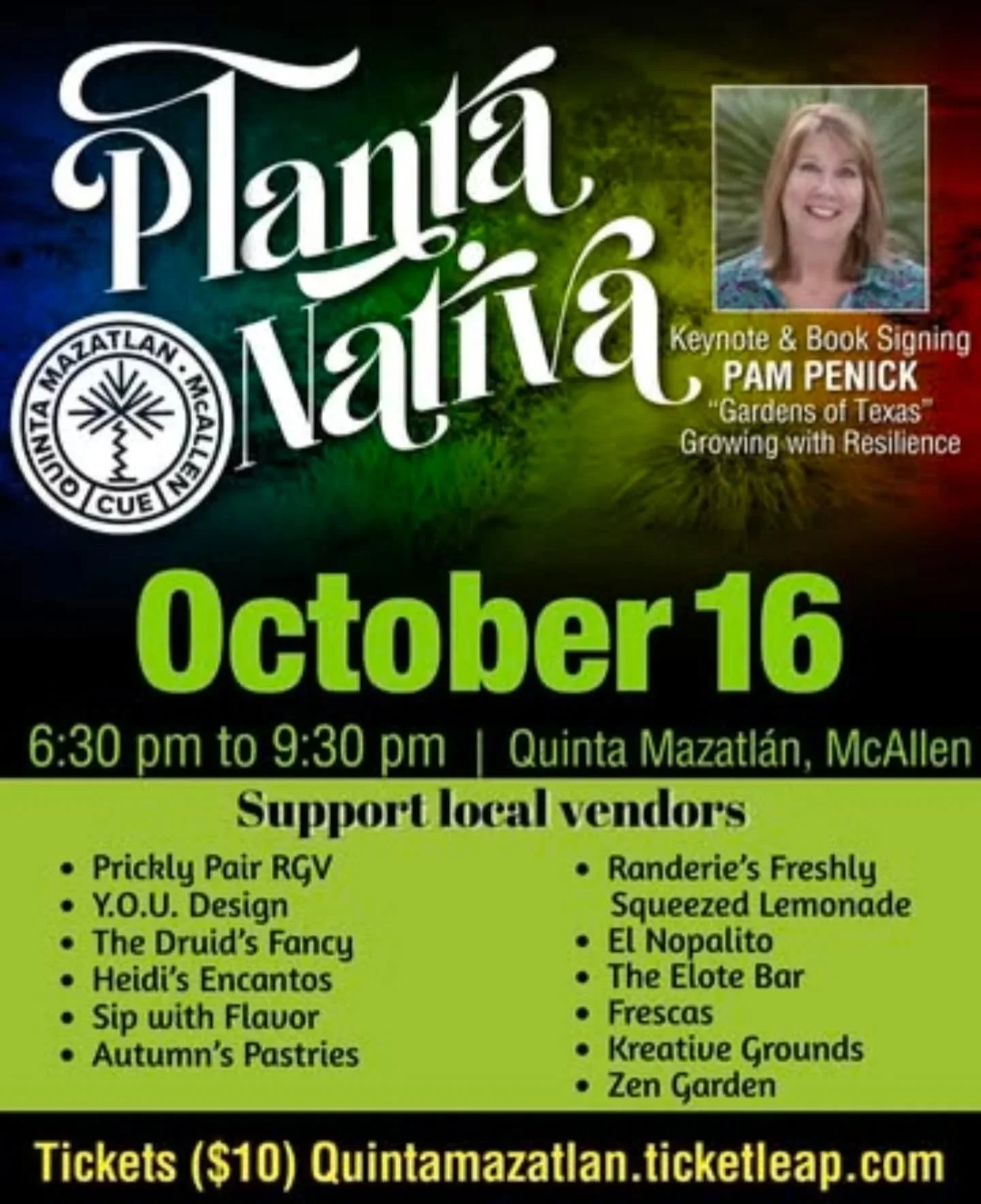 Looking forward to seeing y'all at Planta Nativa tomorrow evening! 🌱🌿🌵
We'll be there with native plants for sale (including low prickly pear, bushy lippia, slender grama, sleepy walter, and 4 valve mimosa) along with some new products that celebr