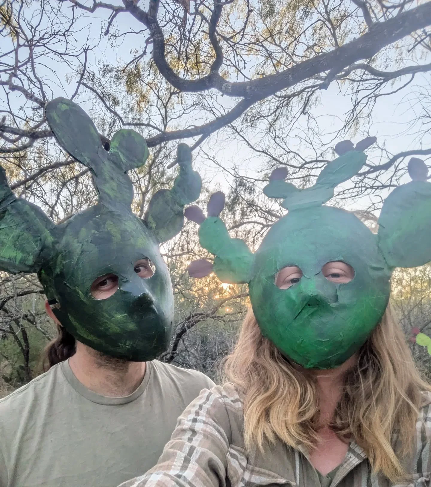 Happy Halloween from the Prickly Pair!