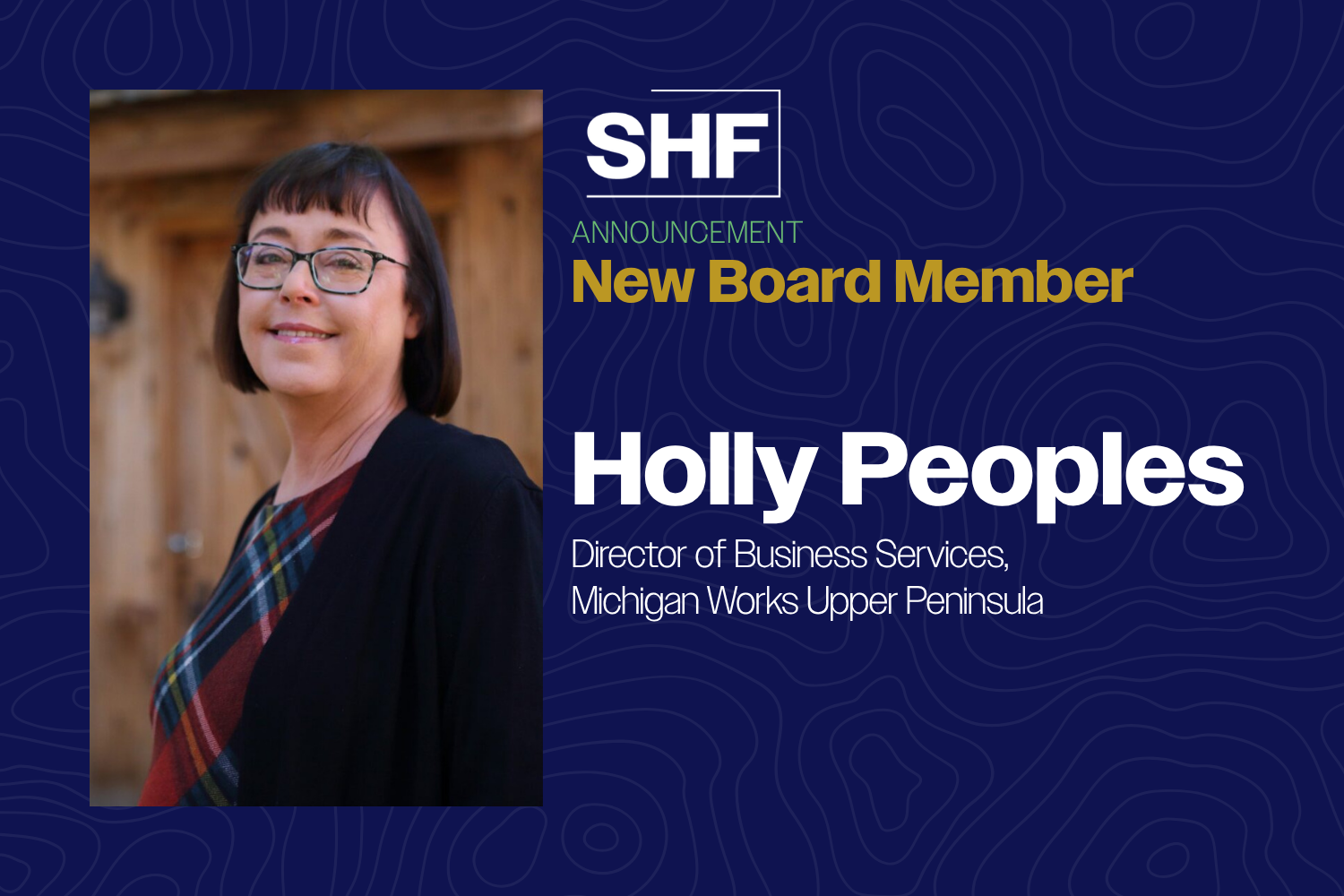SHF Elects Holly Peoples to Board of Directors
