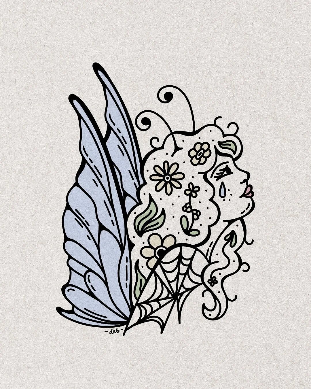 First personal doodle in too long of a time, hope you love her 🧚🕸️💕
*
*
*
*
#artoftheday #artofinstagram #artistsoninstagram #artistsnetwork #artistnetwork #artistnetworkprogram #artistsnetworkprogram #adobe #adobefresco #adobefrescoart #tattooart