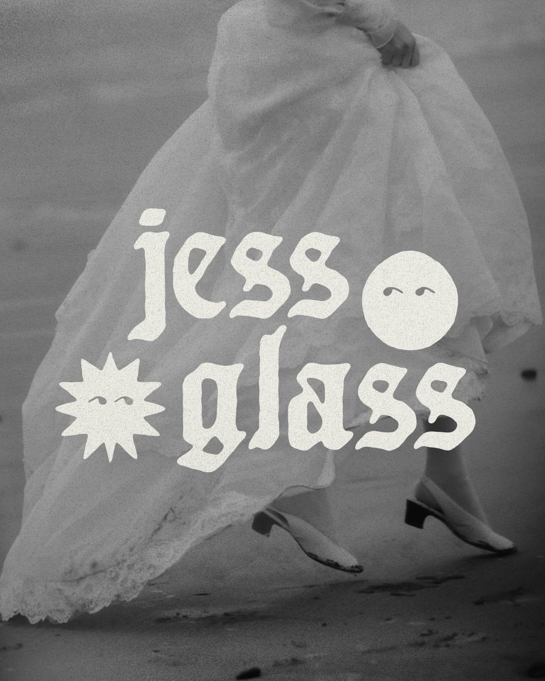 Excited to roll out this grungy, romantic, aura inspired logo story for @jess.glass 🌝🥀 Finding inspiration for this one was easy, it already existed within each one of her photos. I&rsquo;ll be forever in awe with her work. 
*
*
*
*
#graphicdesign 