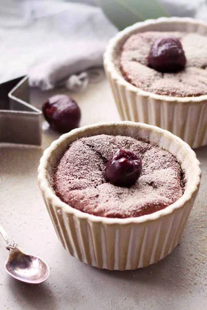 Dark Chocolate Souffle