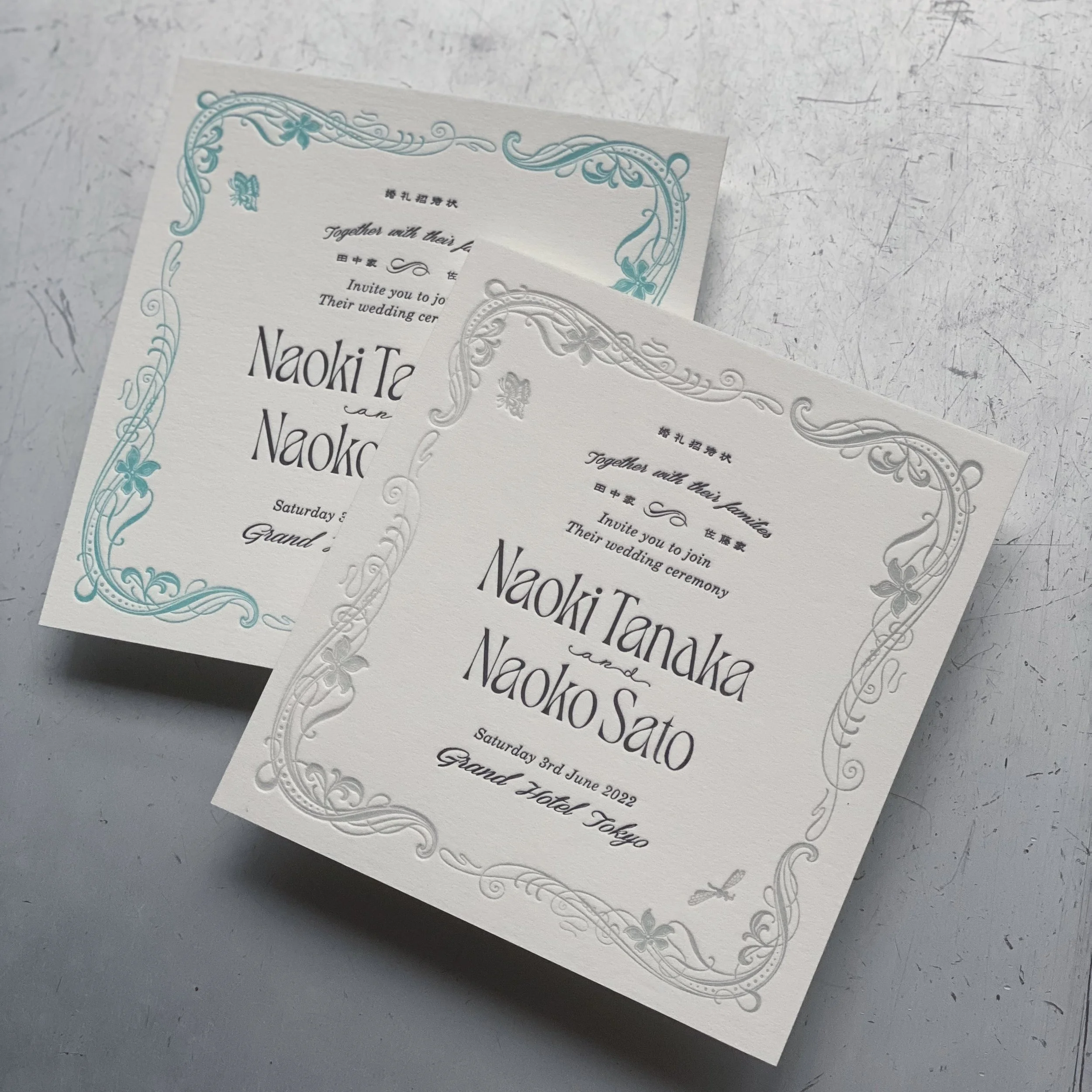 WEDDING INVITATION 【JAN】