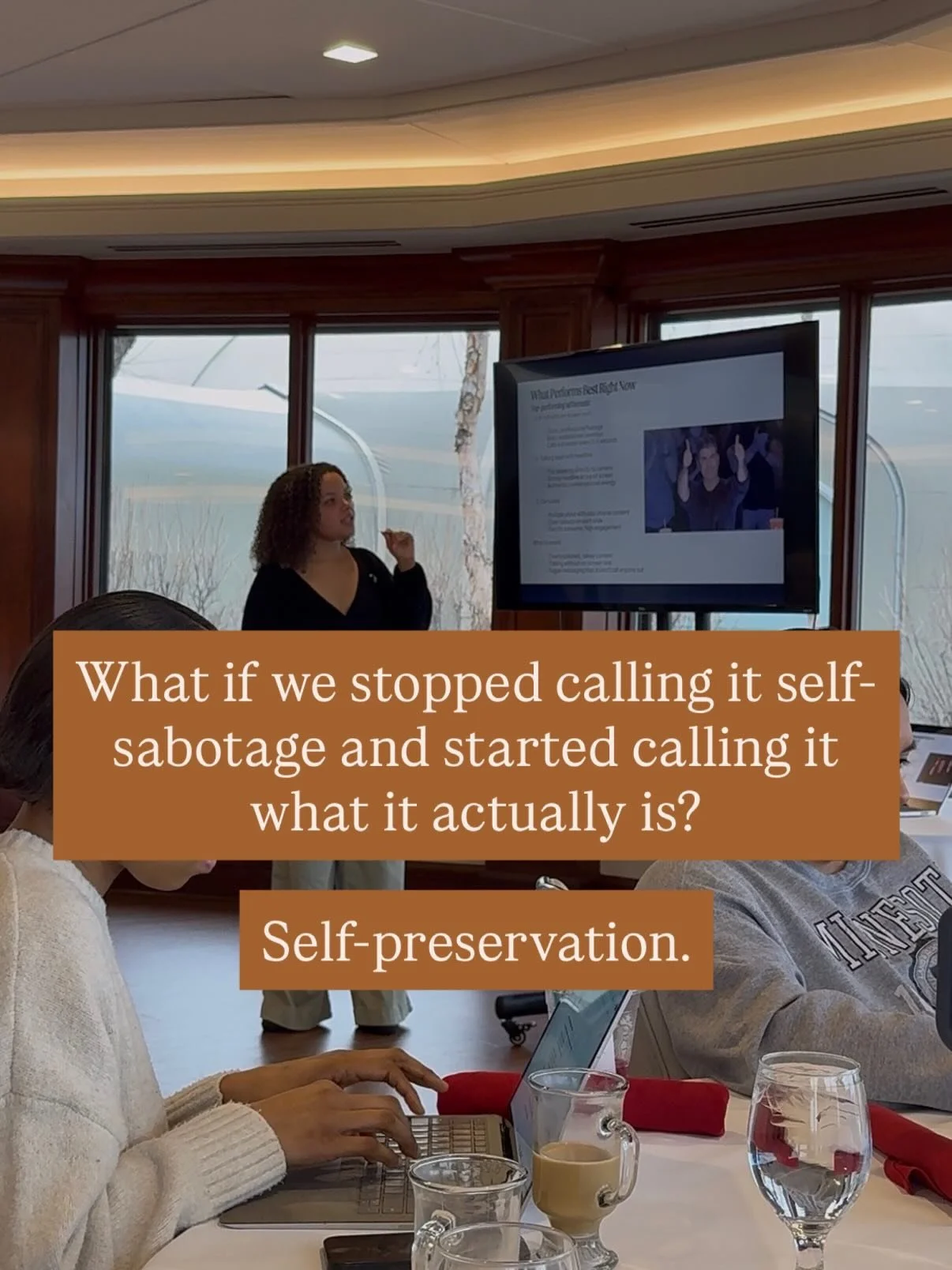 I used to think something was wrong with me when I&rsquo;d avoid sending my link to book a call, or take a sales call and never want to follow up&hellip;

I used to say &ldquo;stop sabotaging yourself Anabelle, this is what you want!!!&rdquo; &amp; t