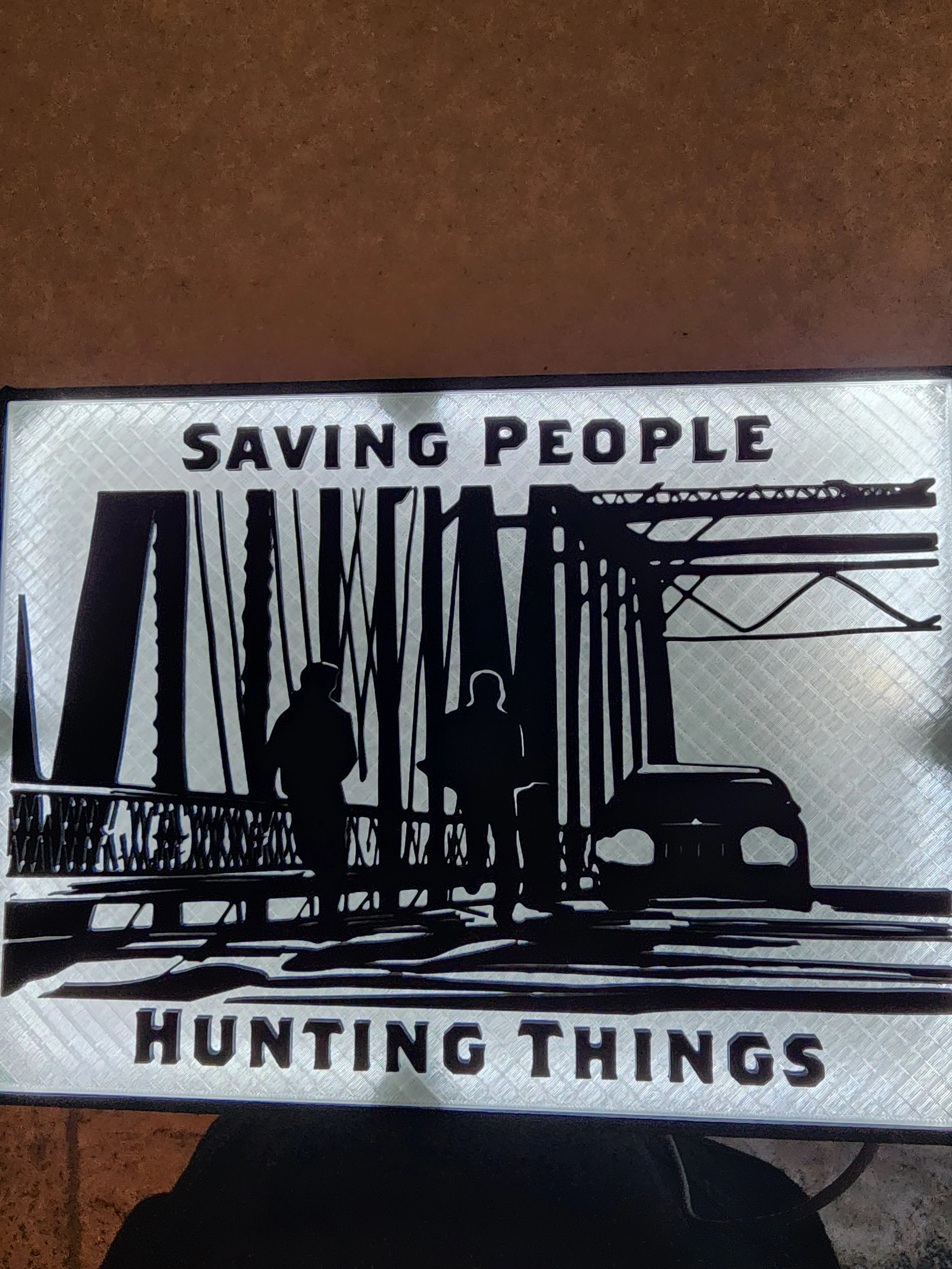 Lightbox - Supernatural - Saving People, Hunting Things