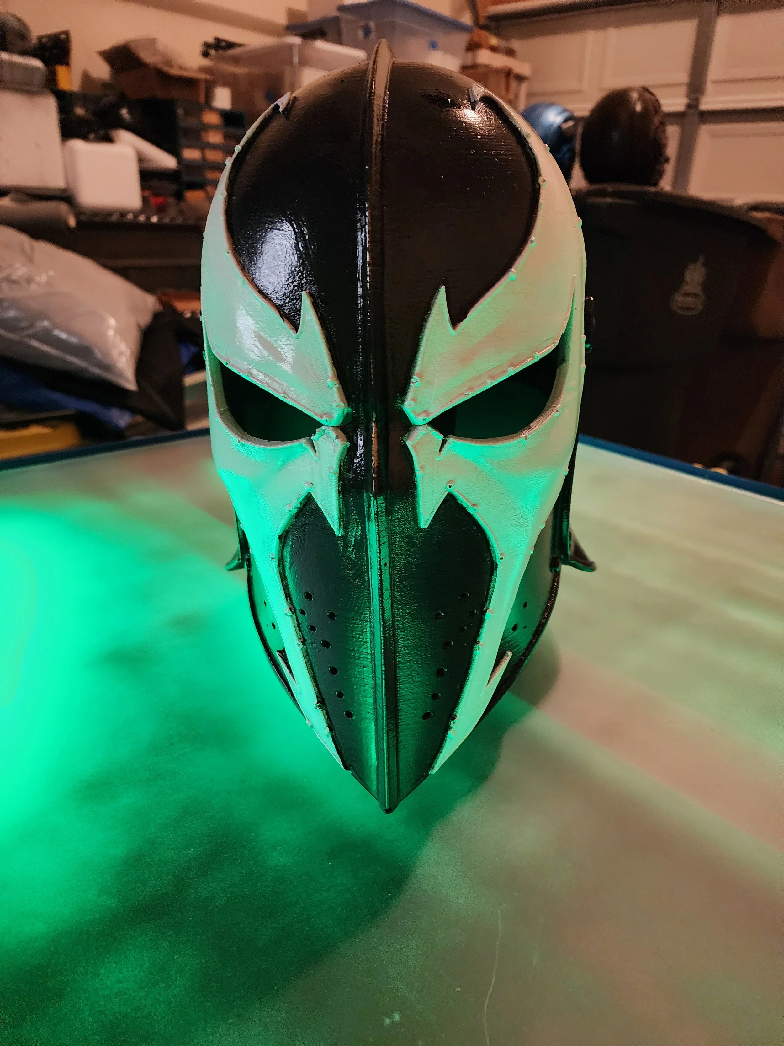 Medieval Spawn Helmet – Wearable Cosplay STL File (Digital Download)