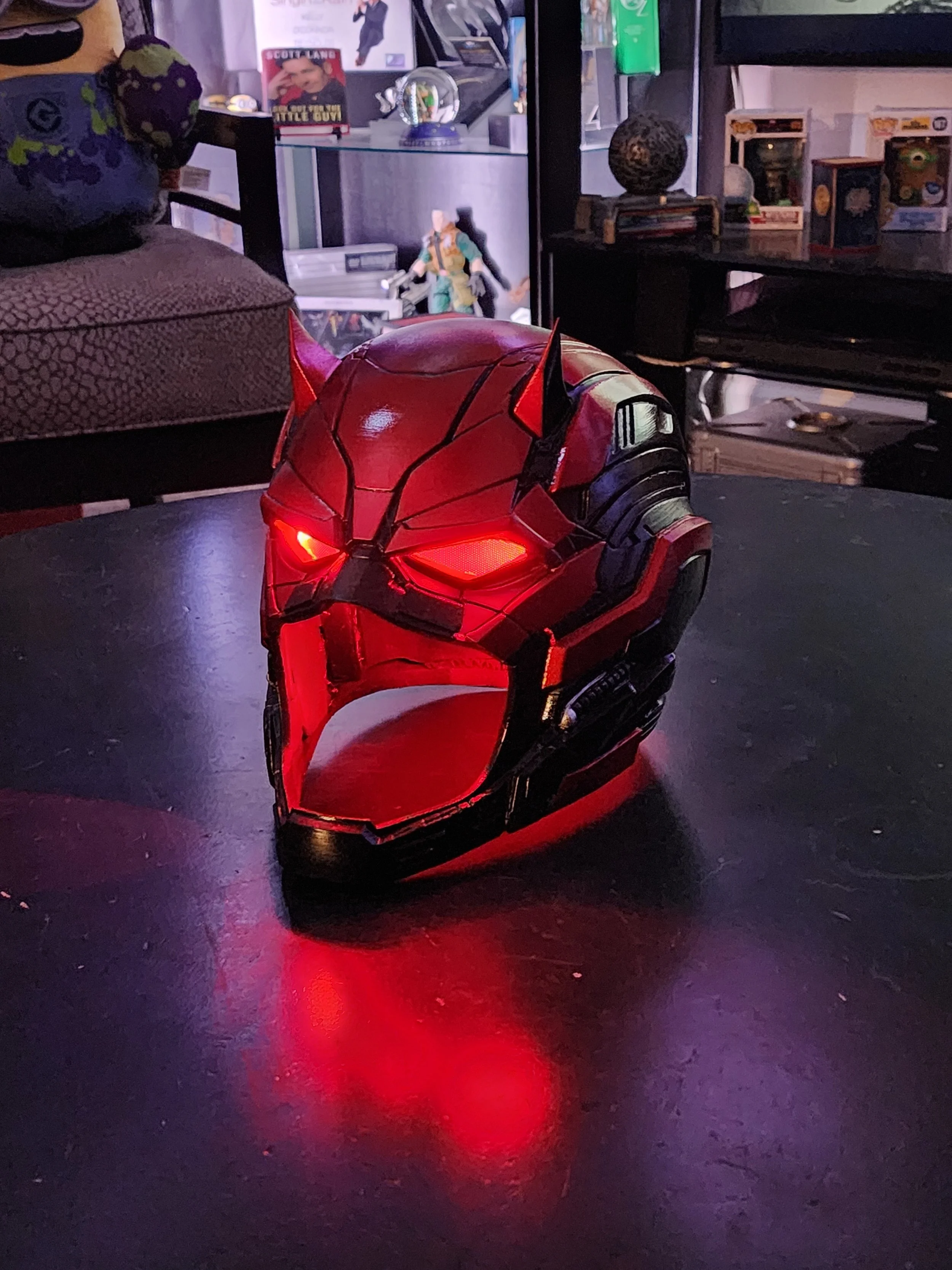 Custom Helmet Build – 3D Printed & Hand-Finished