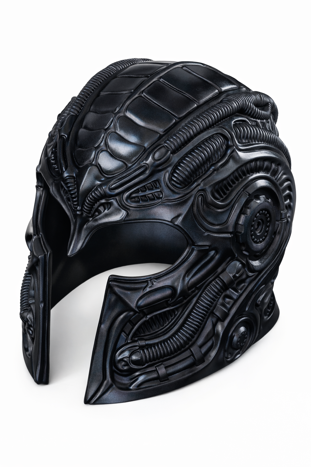 H.R. Giger Inspired Magneto Helmet – Wearable Cosplay STL (Digital Download)